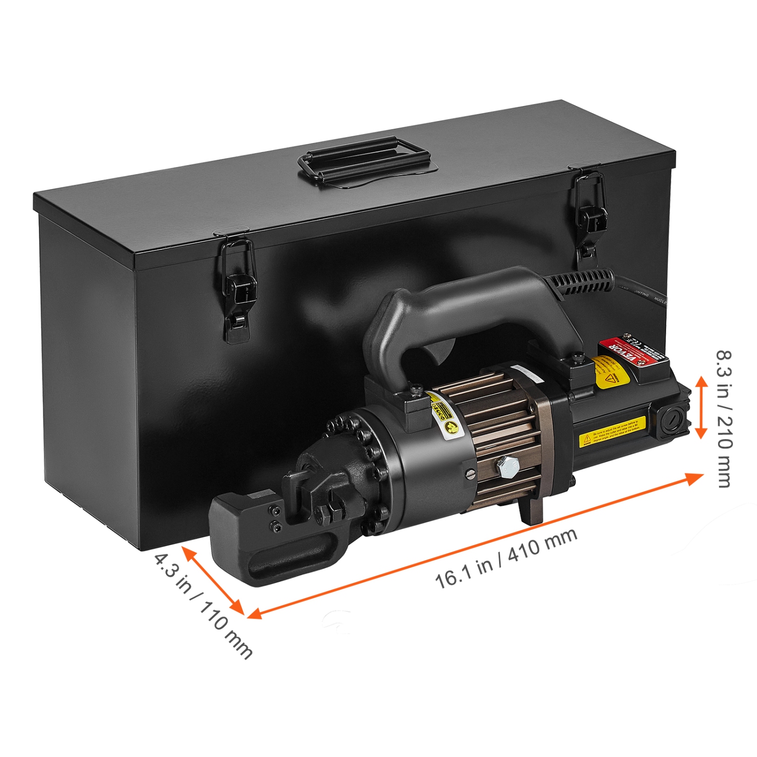 VEVOR 1000W Electric Hydraulic Rebar Cutter, Portable Rebar Cutter,Cutting up to 3/4 Inch #6 4-20mm Rebar within 2.5 Seconds, High Power Steel Rebar