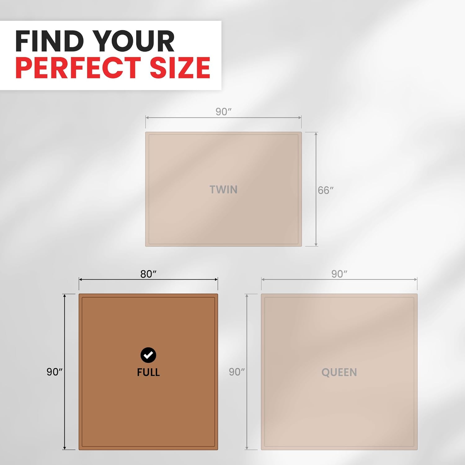 Canadian Linen Polar Fleece Blankets 80"x90" Double Size Lightweight Cozy Warm Super Soft Moisture Free Breathable Bedding Blanket for Hotel Home, Tan