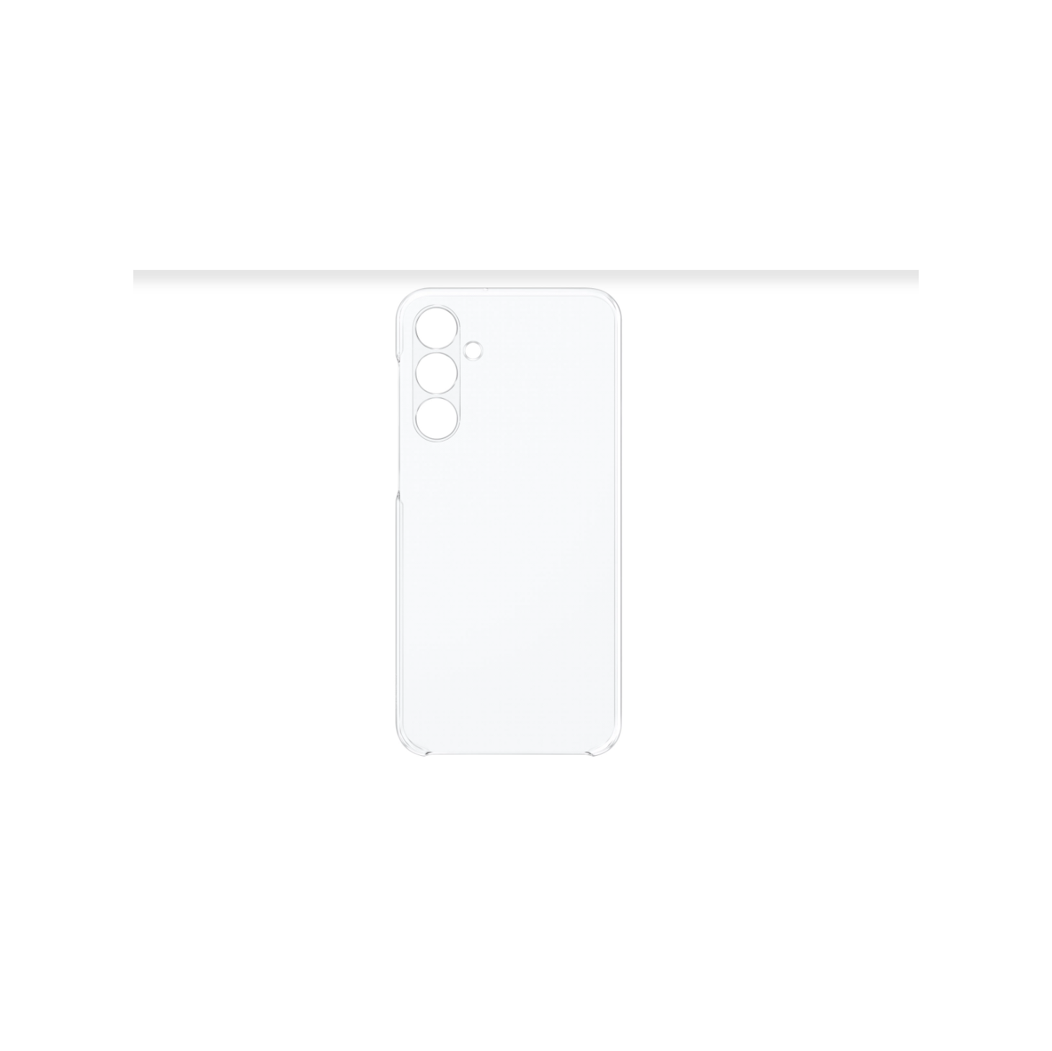 Refurbished (Good) Samsung Fitted Hard Shell Case for Galaxy A16 - Clear EF-QA166CTEGCA
