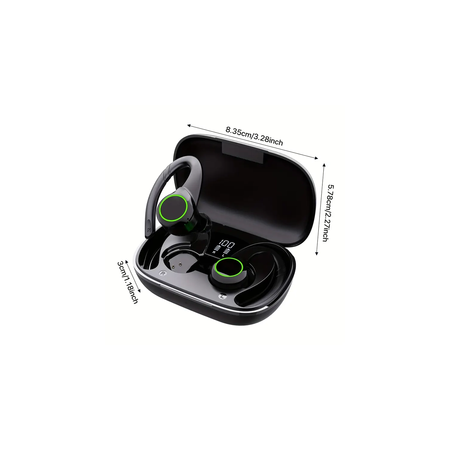 Support pour téléphone de vélo, montre intelligente avec moniteur d'activité et écouteurs boutons sport sans fil - Parfait pour les styles de vie