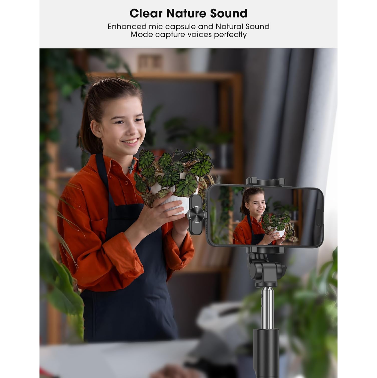 Micro-cravate sans fil de CKOKC pour iPhone, Android et PC - Microphone USB pour les baladoémissions, les blogues vidéo et les entrevues