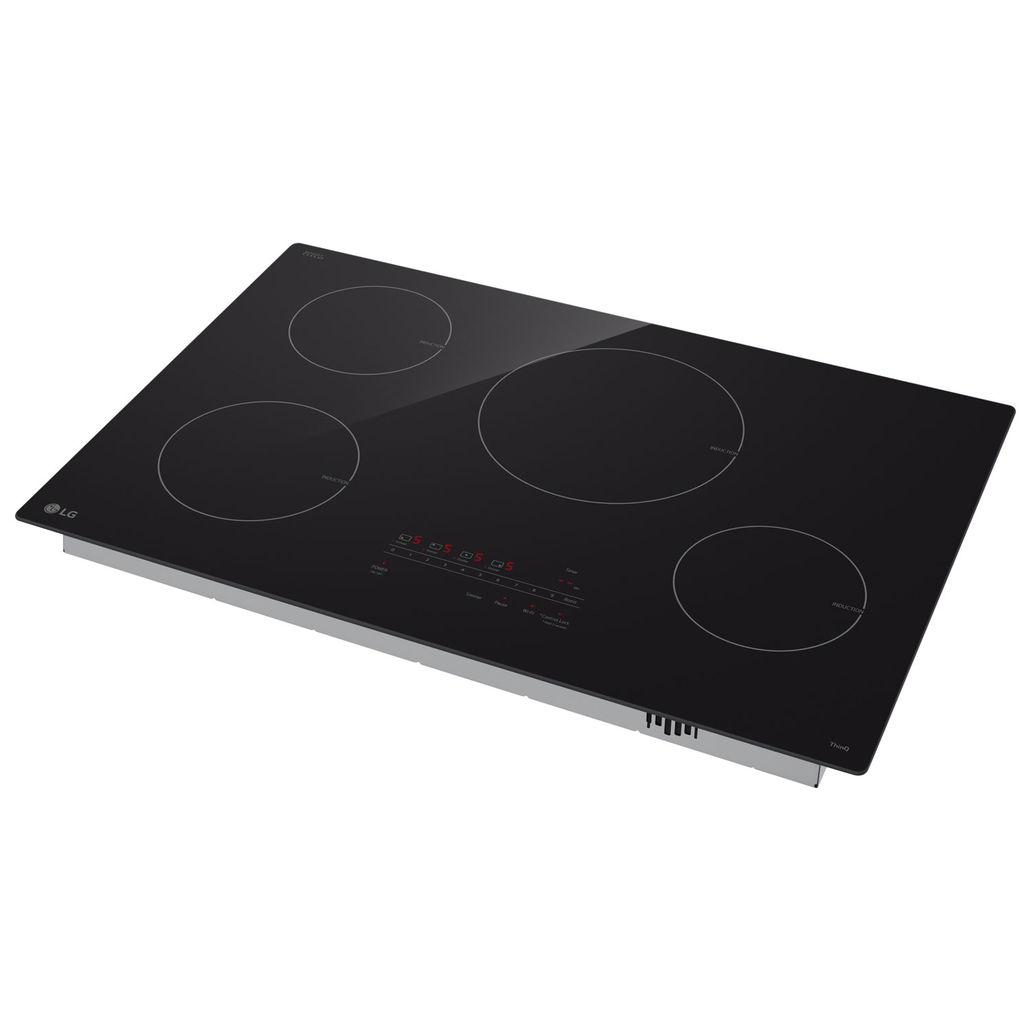 LG 30" 4-Element Induction Cooktop - Black Ceramic