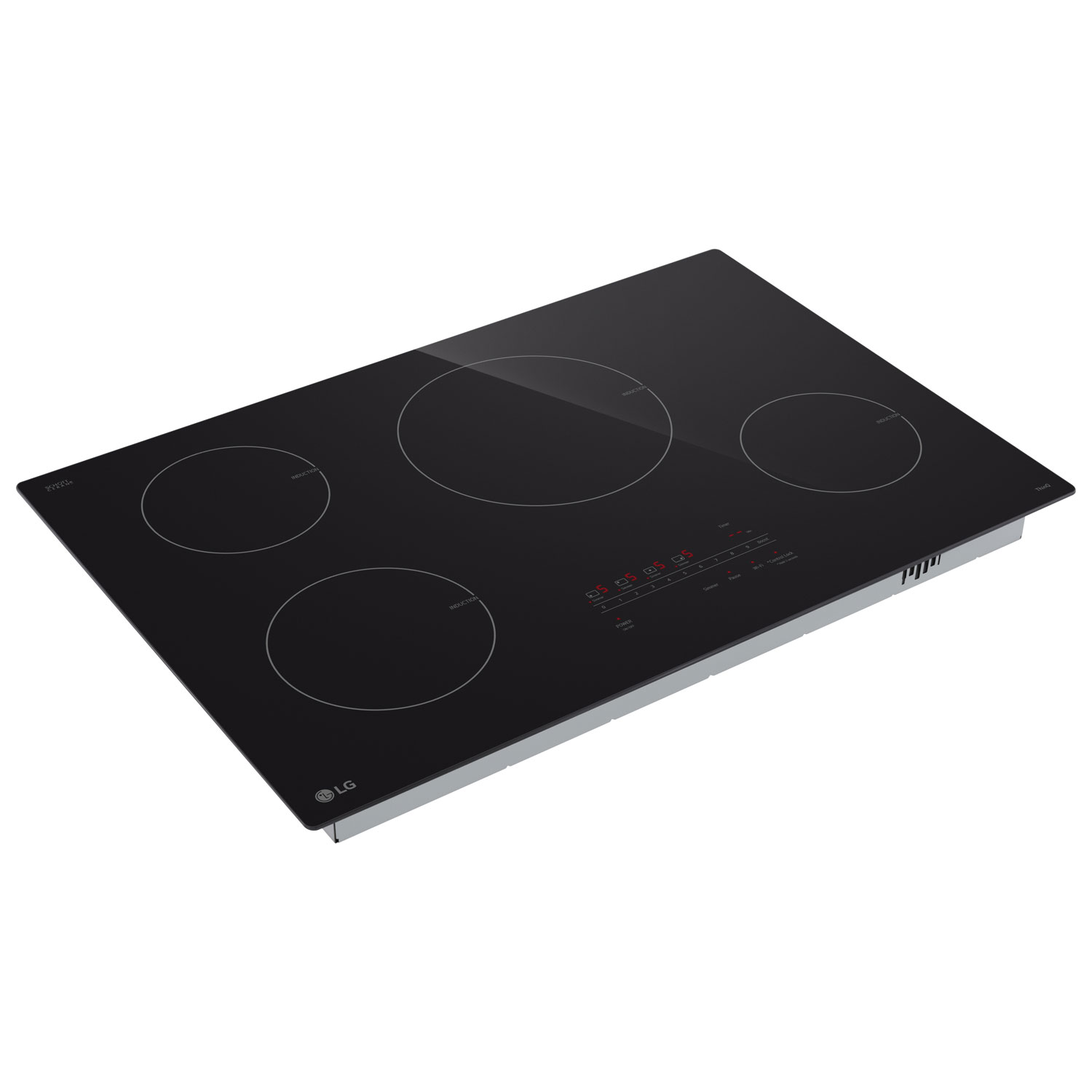 LG 30" 4-Element Induction Cooktop - Black Ceramic