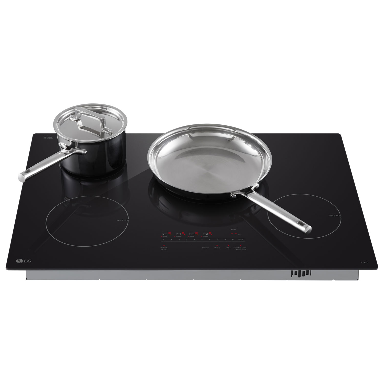 LG 30" 4-Element Induction Cooktop - Black Ceramic