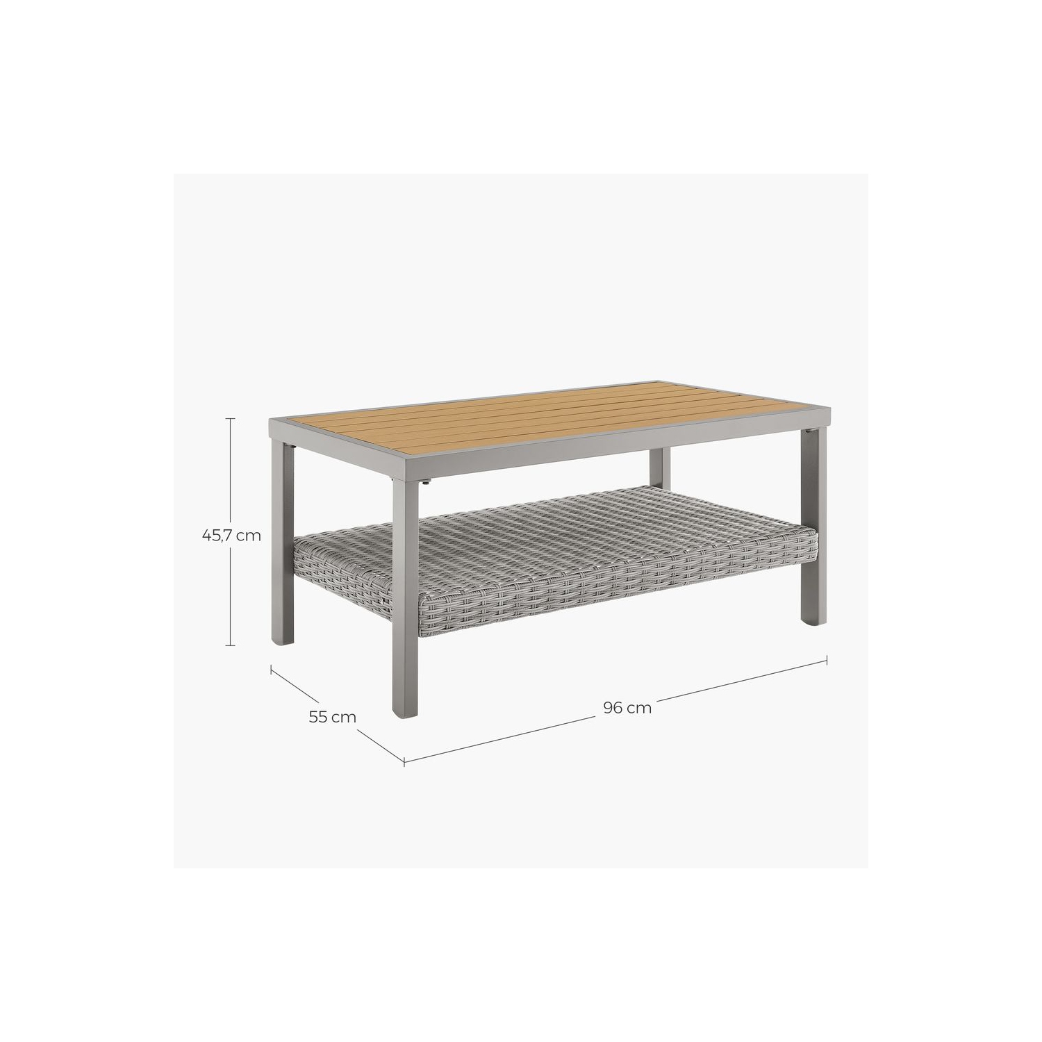 Sencillo Collection - Coffee Table with Storage