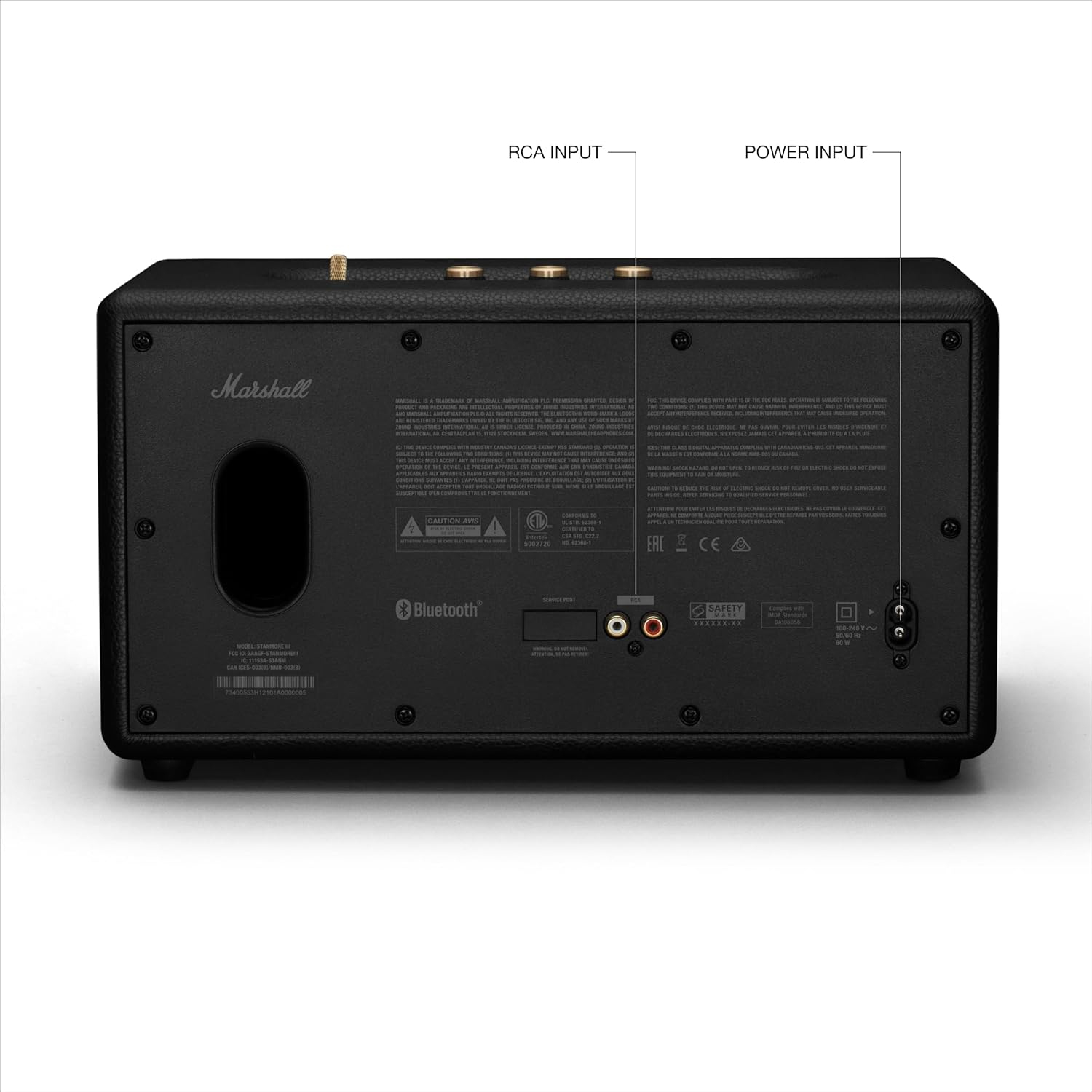Marshall Stanmore III Bluetooth Speaker System - Black 'Refurbished'