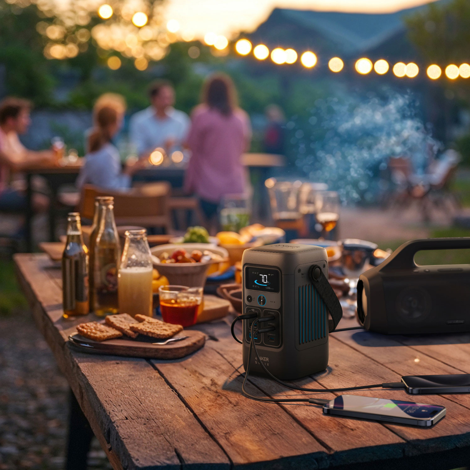 Station d'alimentation portative ANKER Solix C200X DC - 192 Wh