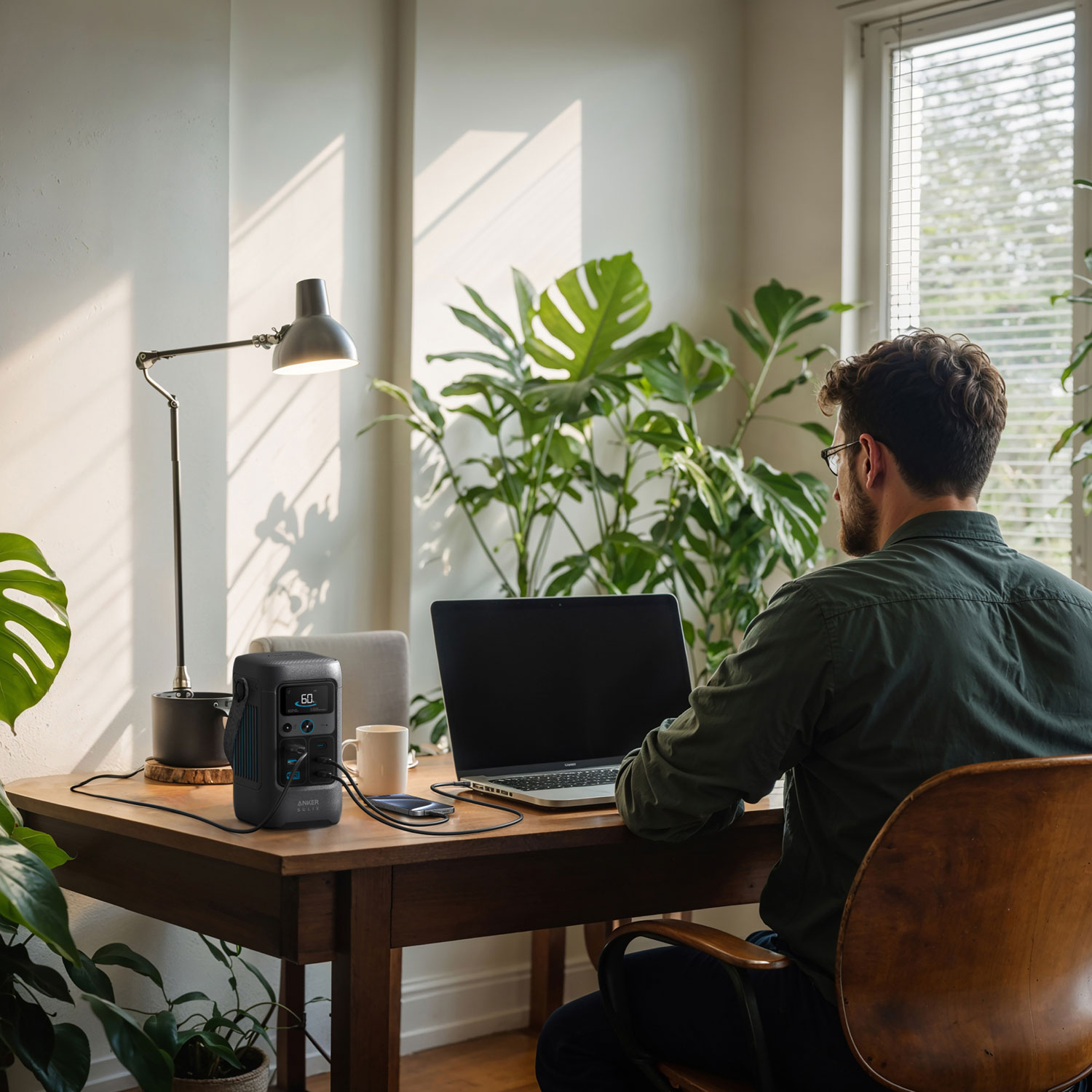 Station d'alimentation portative ANKER Solix C200X DC - 192 Wh