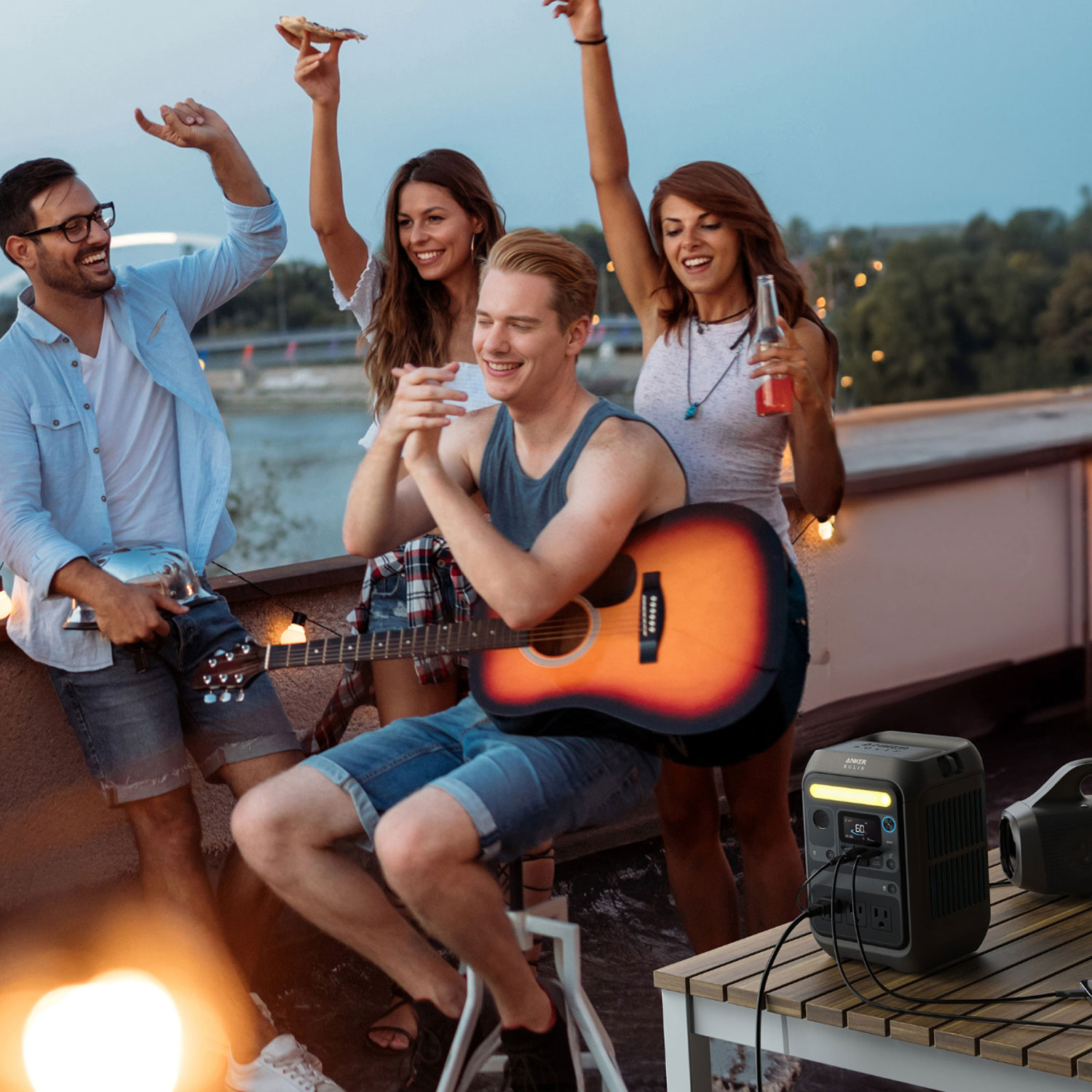 Anker SOLIX C300X Portable Power Station - 600 Watts