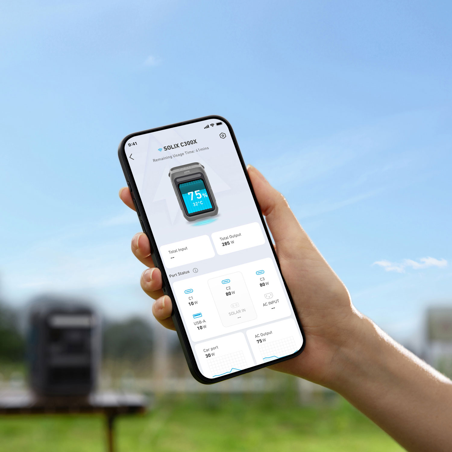 Anker SOLIX C300X Portable Power Station - 600 Watts