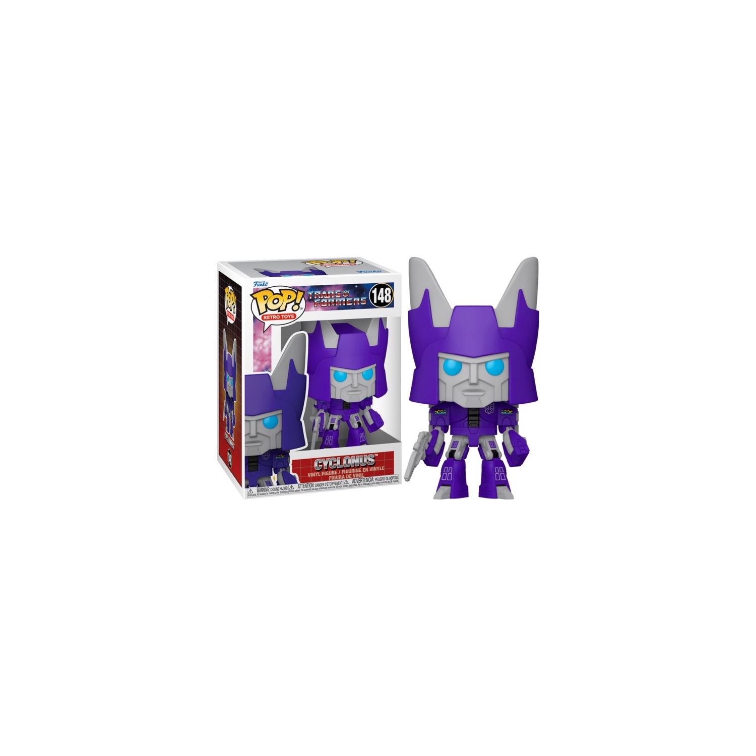 Funko Pop! Retro Toys Transformers Vinyl Figure Cyclonus #148