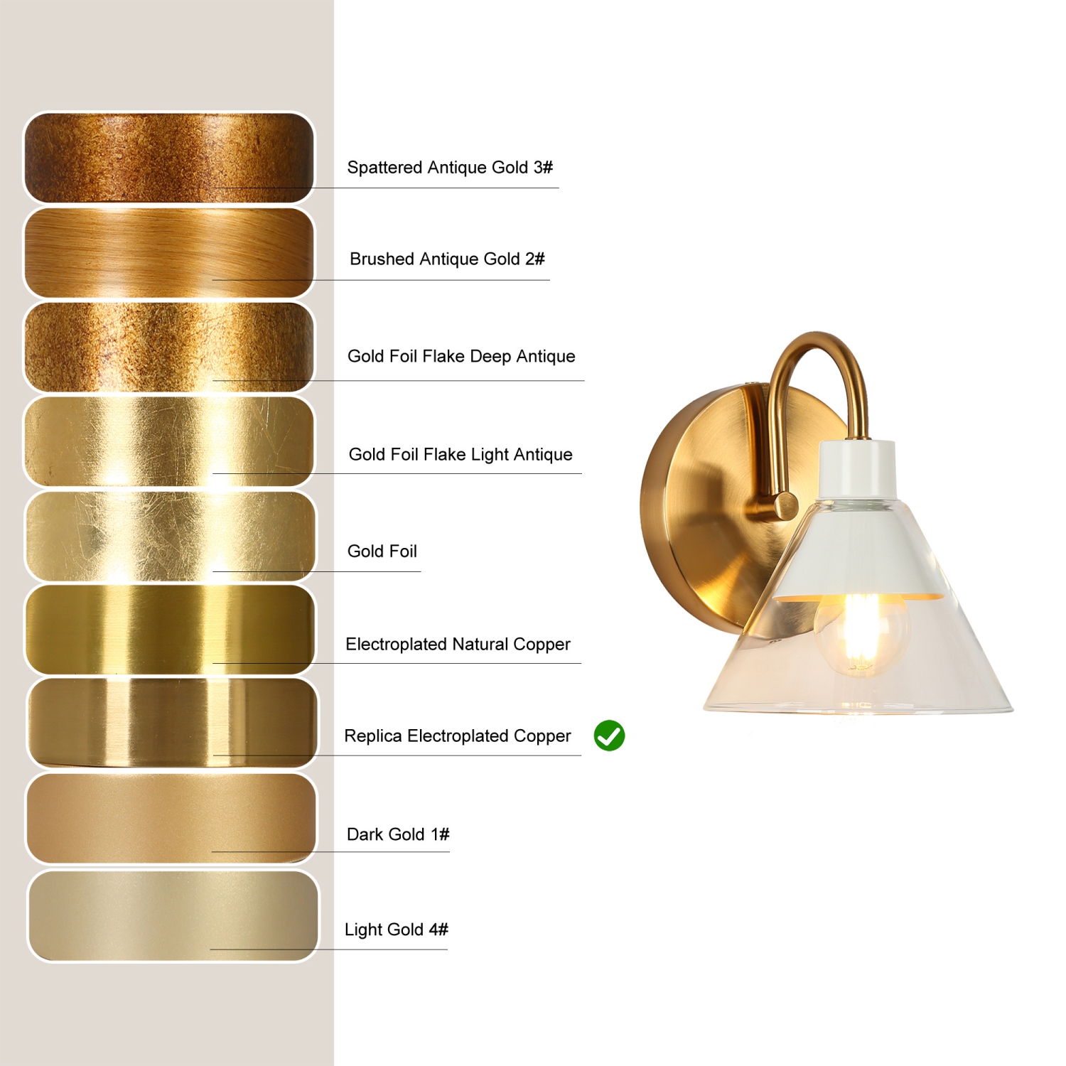 5.5-in W 1 -Light Matte White Wall Sconce with Clear Glass Shade