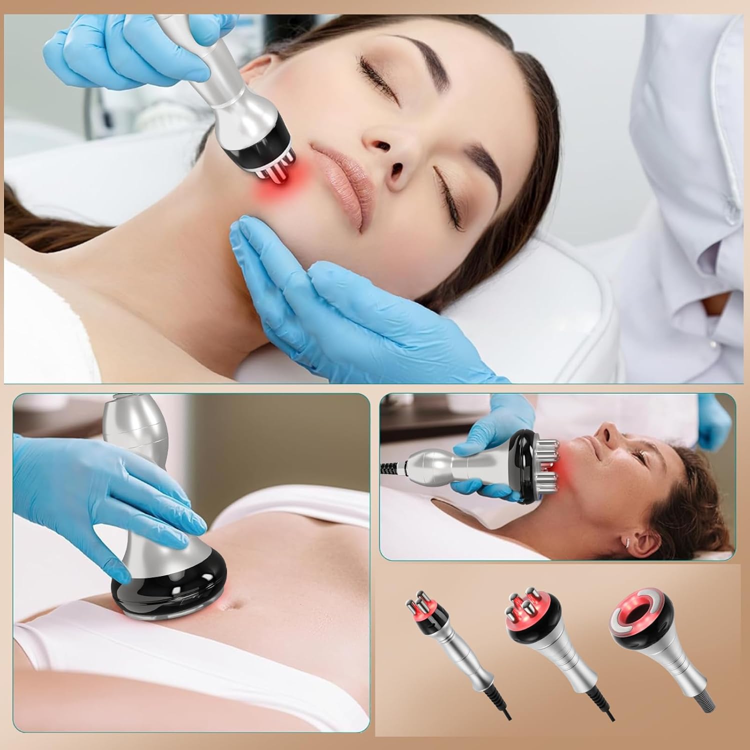 6 in 1 Body Massage Machine,Whole Body Beauty Device For Home Use,Cellulite Device for Full Body,Body Slimming Device Multifunctional Beauty Machine