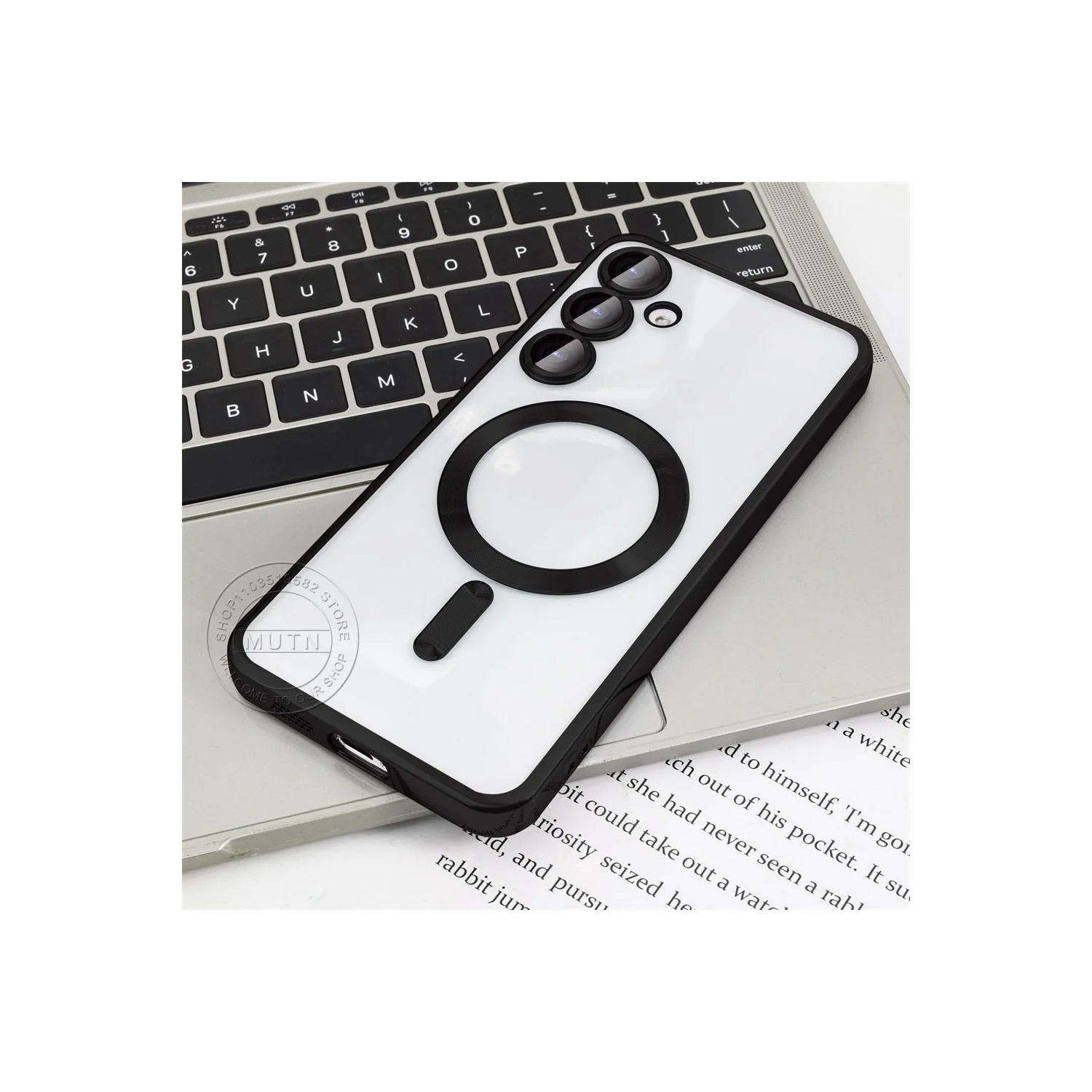 Étui magnétique conçu pour le Galaxy S23 FE de Samsung - Compatible avec le chargement et les accessoires MagSafe