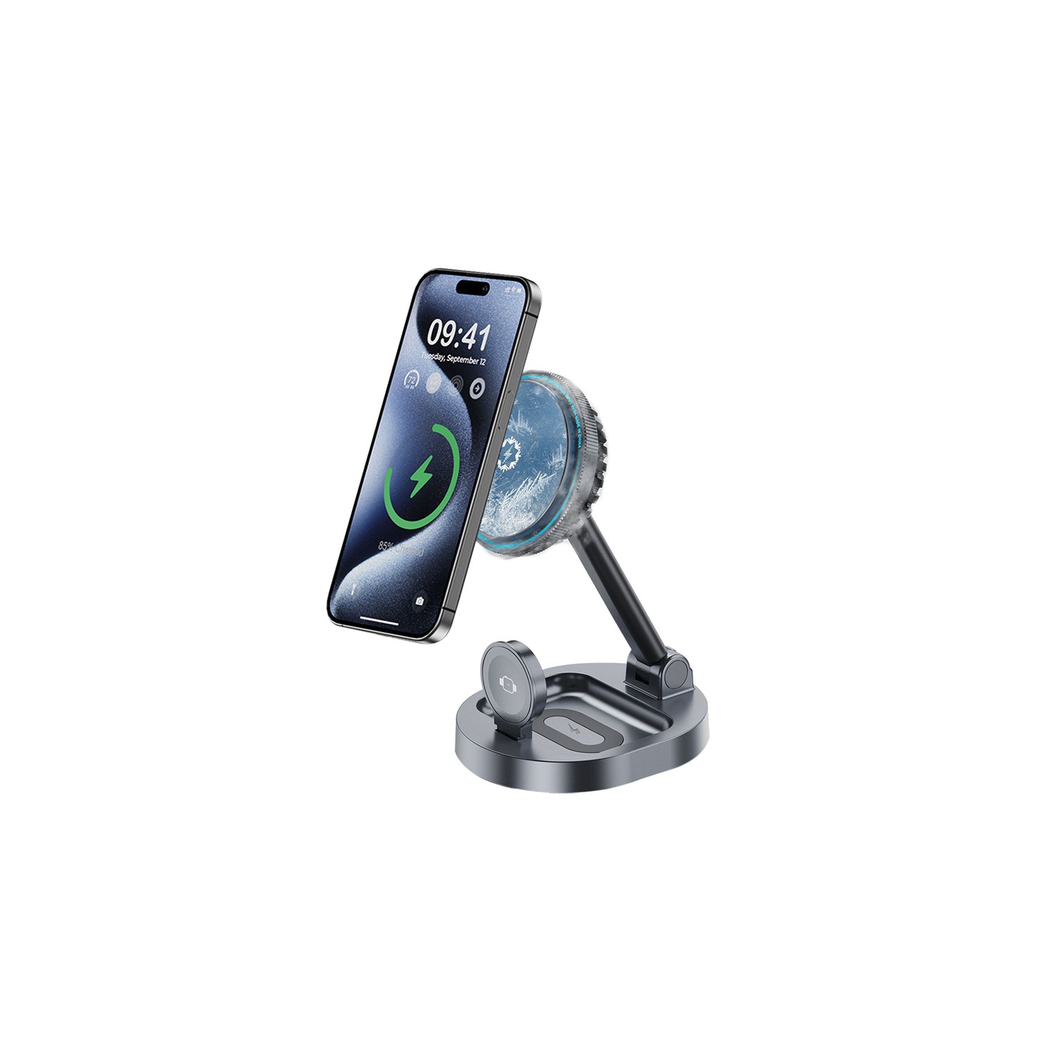 Cooling Fan 3 In 1 Magnetic Wireless Charger Stand for iPhone 15 14 13 12 Pro Max Mini Fast Charging Station Dock