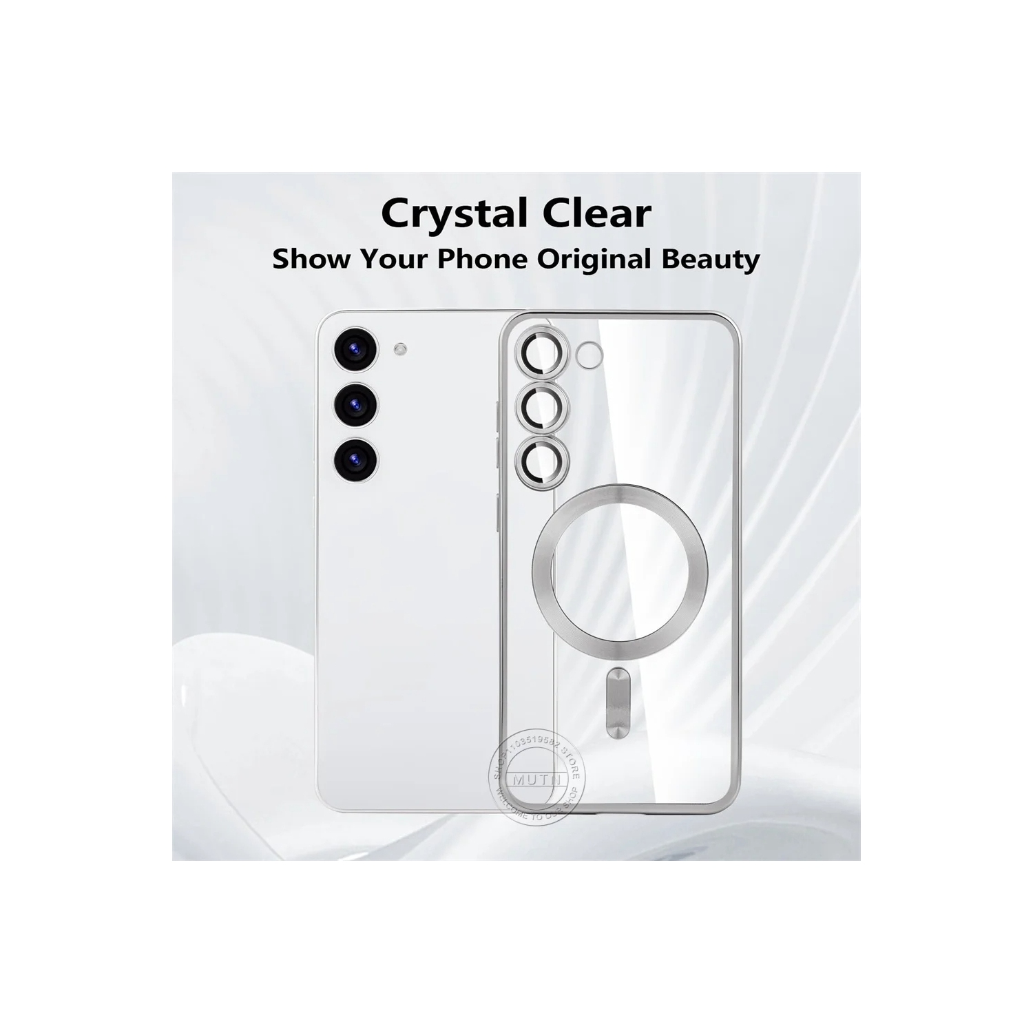 Magnetic Case Designed for Samsung Galaxy A35 - Compatible with MagSafe Charging & Accessories