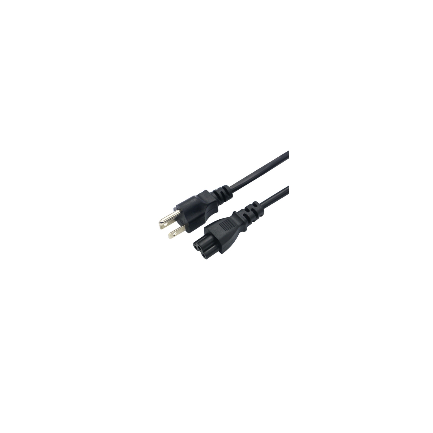 6 Foot Long 3 Prong AC-Laptop-Power-Cord Cable for Dell HP Asus Toshiba Lenovo Acer Samsung Laptop Notebook Computer Charger IEC-60320 IEC320 IEC C5 to NEMA 5-15P