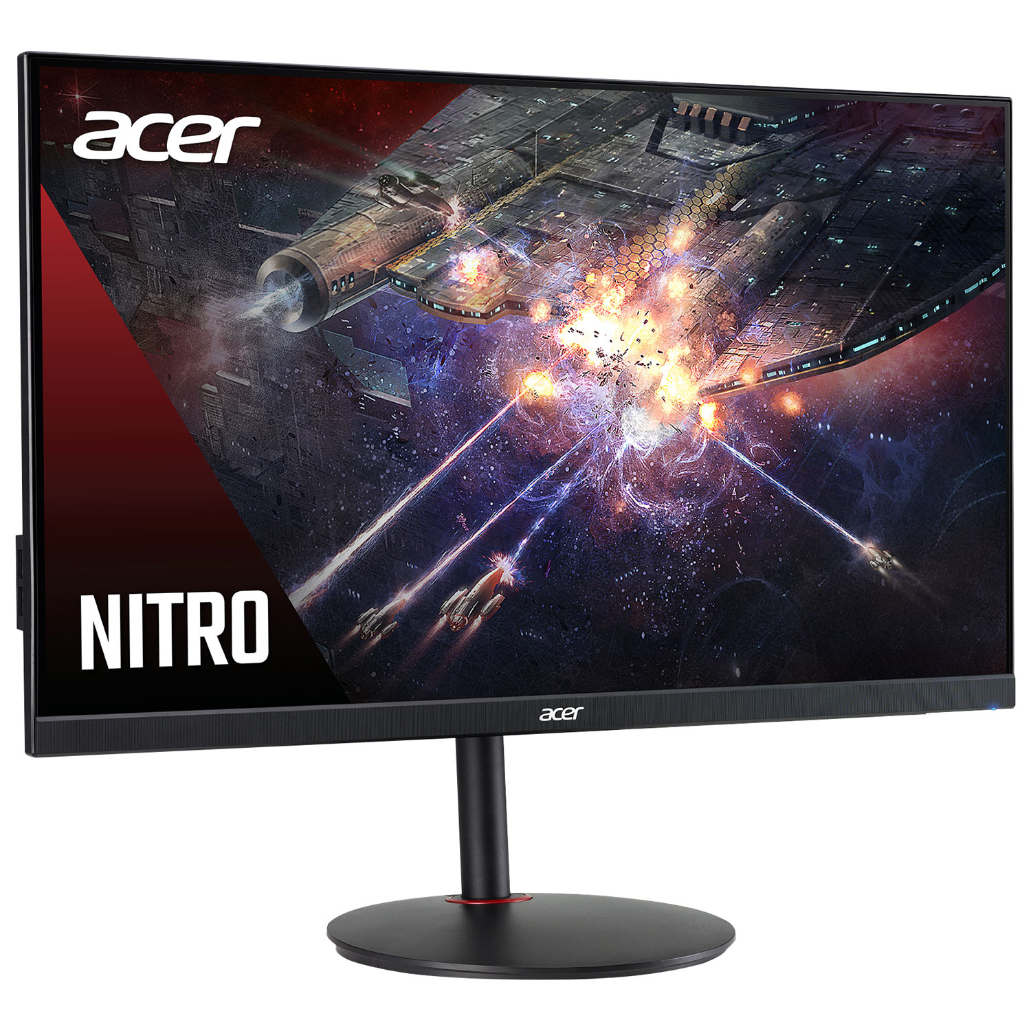 Moniteur de jeu FreeSync DELO IPS WQHD 270 Hz de 27 po d'Acer avec temps de réponse 0,5 ms gris à gris - Noir