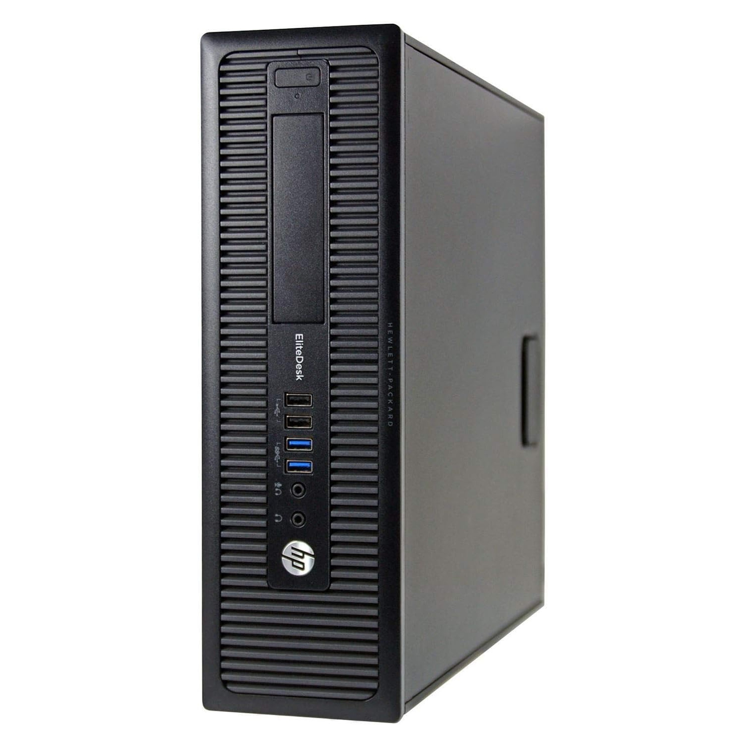 Refurbished - HP EliteDesk 800 G1 SFF Desktop + Dual (2) 23" HP Monitors | Intel Core i7-4770 3.40GHz, 16GB RAM, 1TB SSD, WiFi, Keyboard & Mouse,