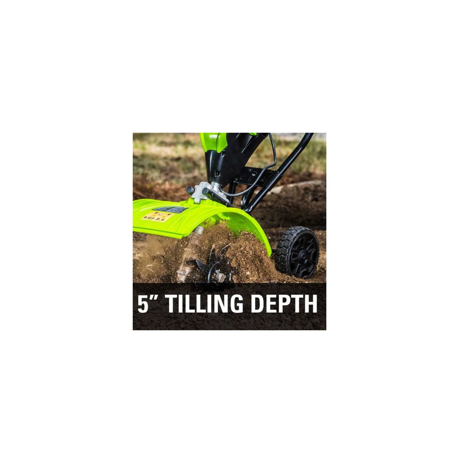 Cultivateur sans balais 60&nbsp;V de Greenworks, 8&nbsp;po