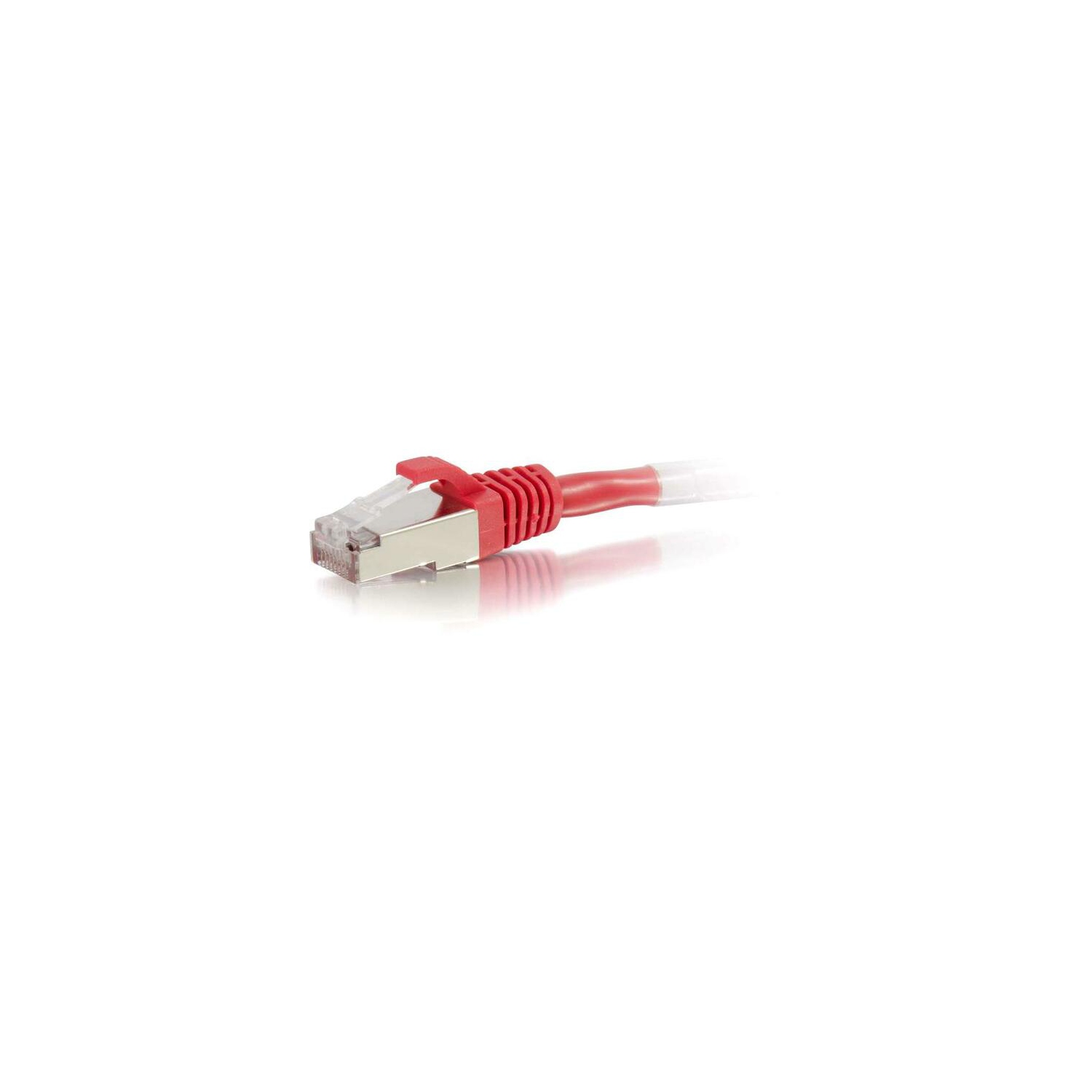 C2G 2ft Cat6 Snagless Shielded Ethernet Network Patch Cable - Red (00843)