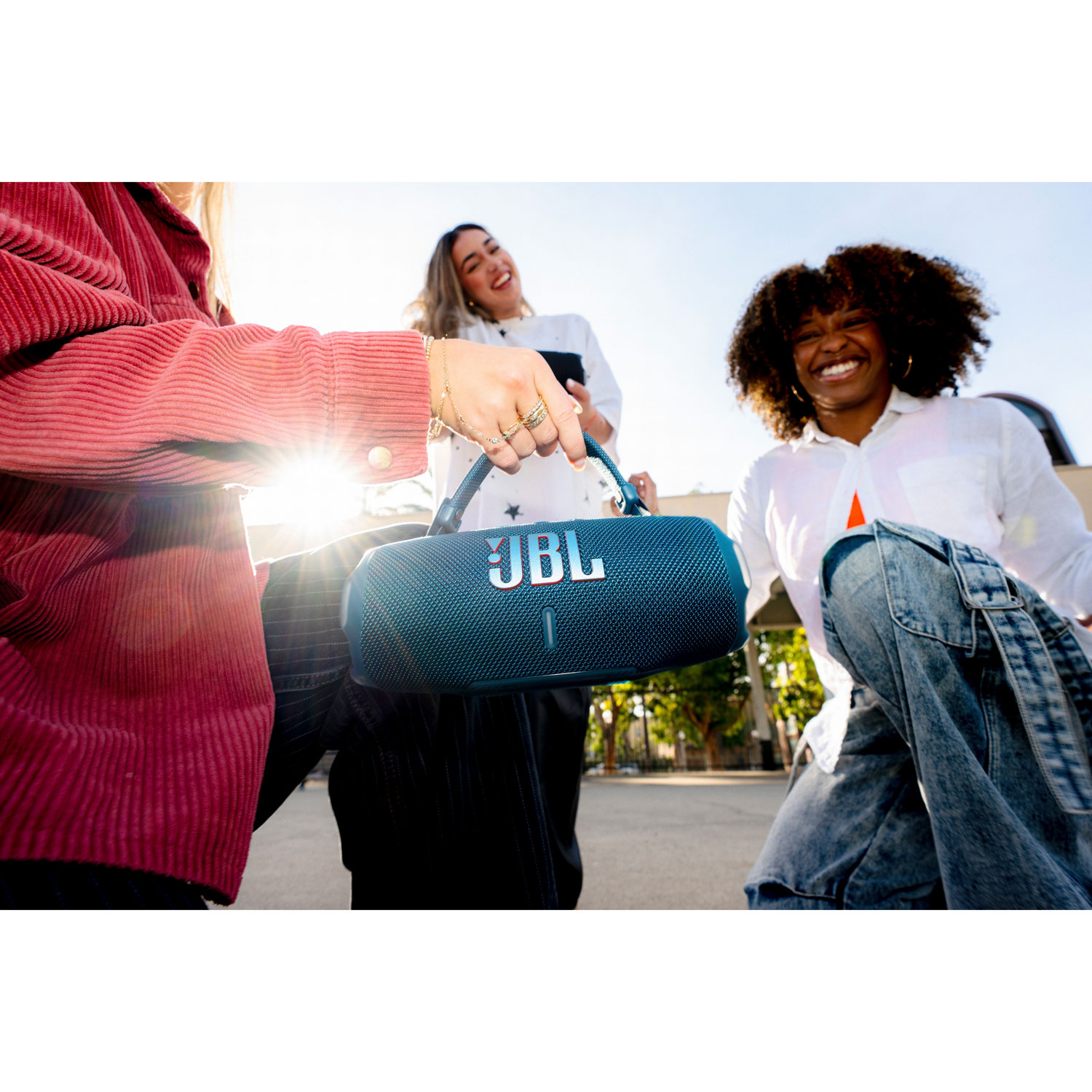 JBL Charge 6 Waterproof Bluetooth Wireless Speaker - Blue