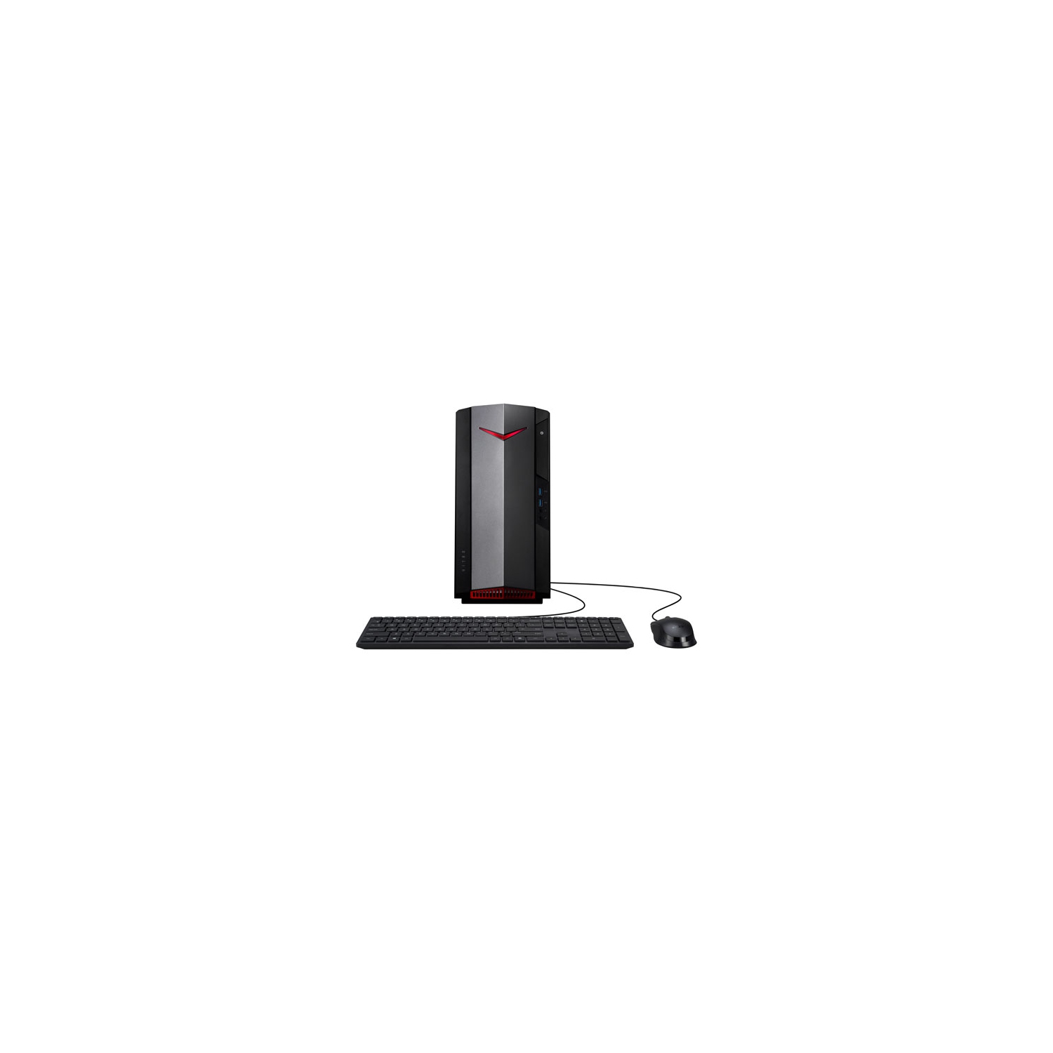 Refurbished (Fair) - Acer Nitro 50 Gaming PC (Ryzen R7-5700G/1TB HDD/512GB SSD/16GB RAM/RTX 3060Ti)