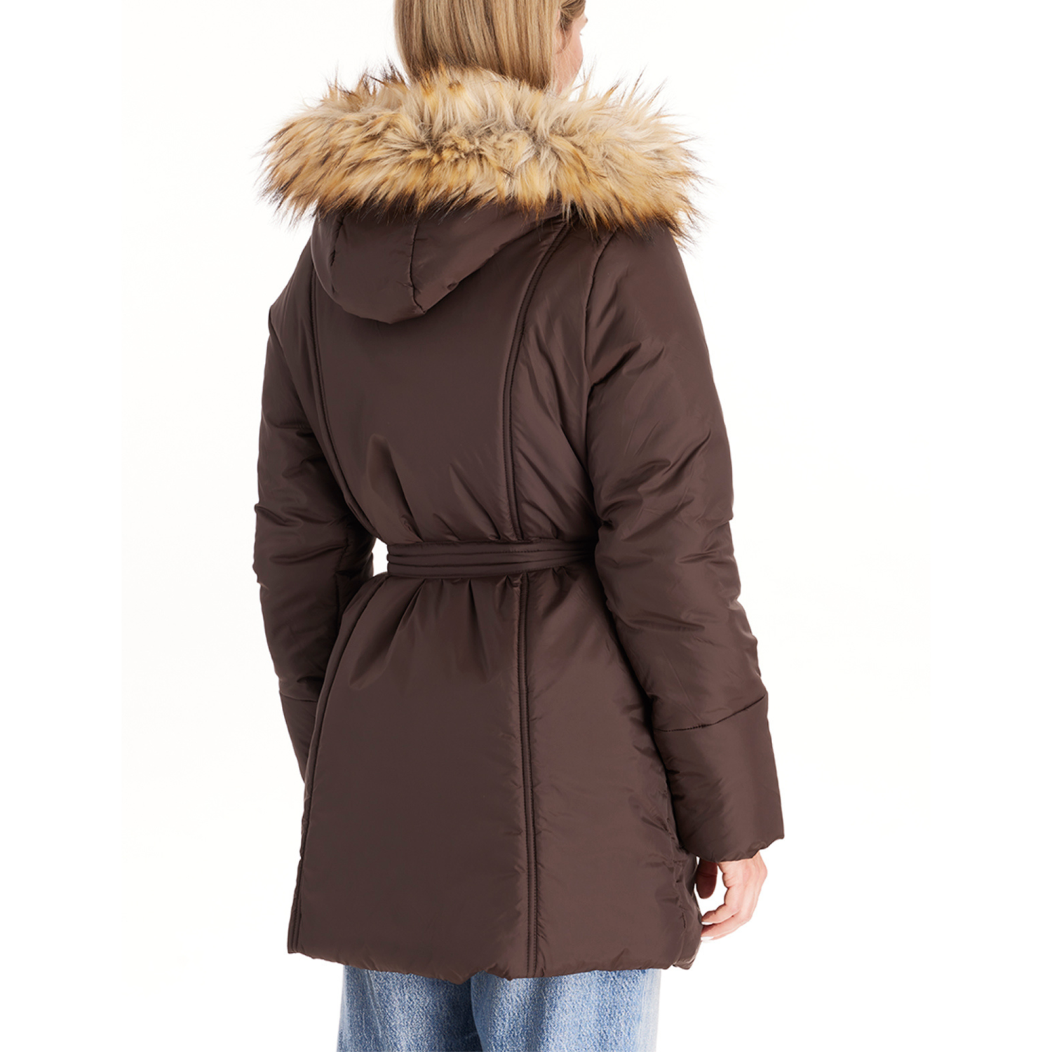 Rachel - 3 in 1 Maternity Coat With Belt