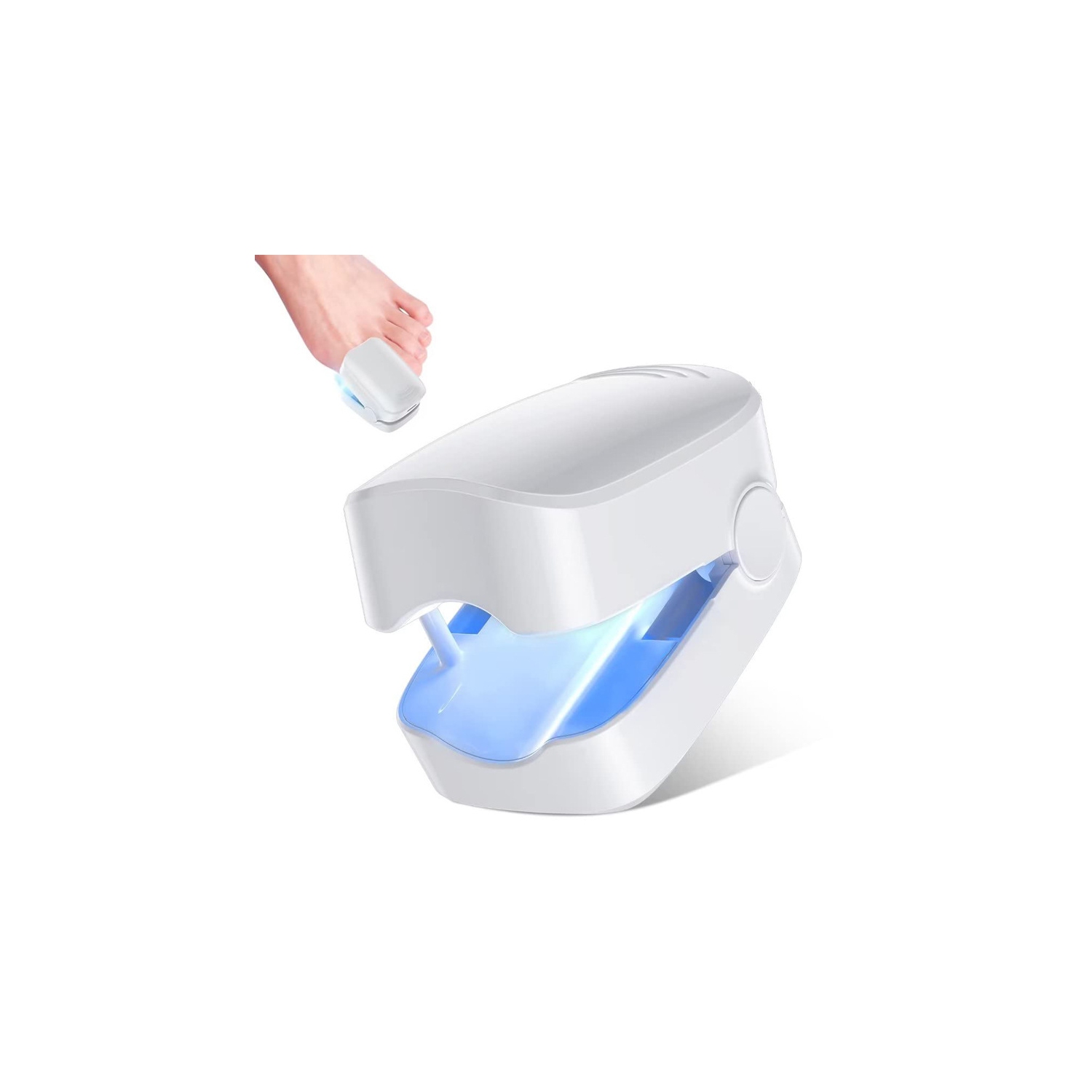 Dispositif de nettoyage de la lumière pour onychomycose, Clou Fungus Light pour ongles des ongles des ongles, Dissolvant de champignons pour ongles