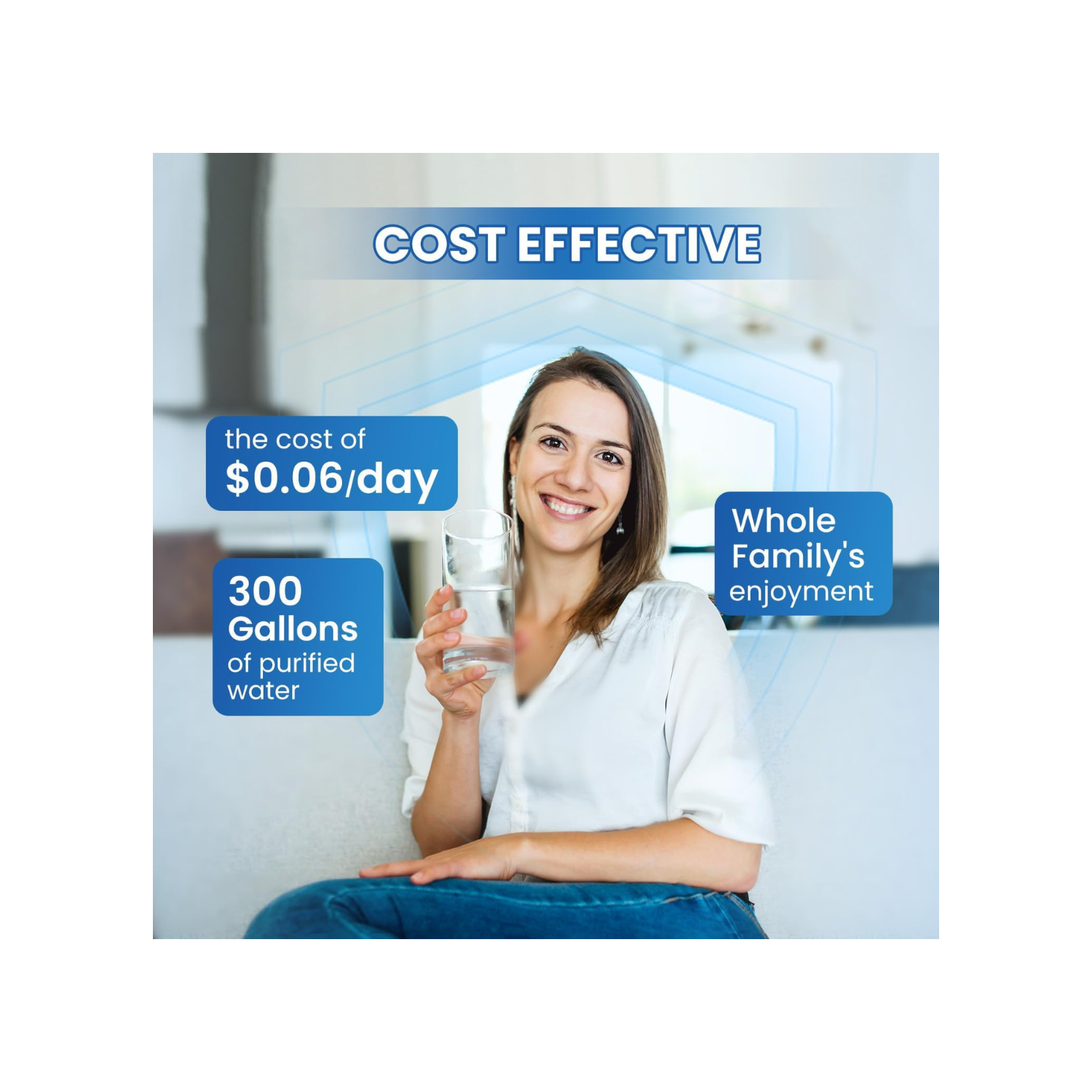 Golden ICEPURE RWF0700A Refrigerator Water Filter Replacement for Samsung DA29-00020B, HAF-CIN/EXP, RF263BEAESR, RF28HMEDBSR, RF28HFEDTSR,