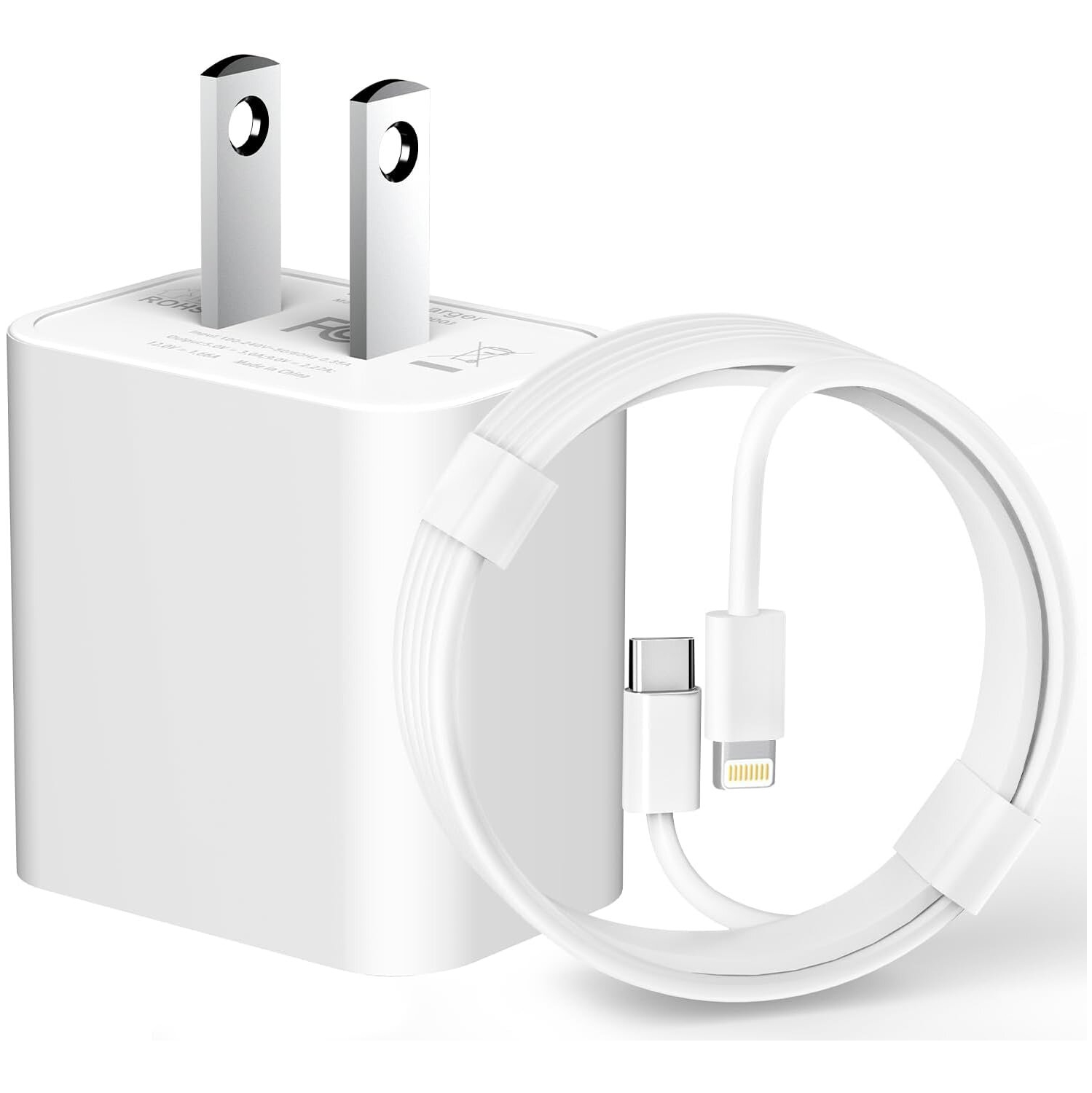 BIG DEAL - 7 in 1 Set, Smart Watch, Earbuds, MagSafe Power Bank 5000 mAh, MagSafe Magnetic Wireless Charger, 20 W iPhone Fast Charger with Line of