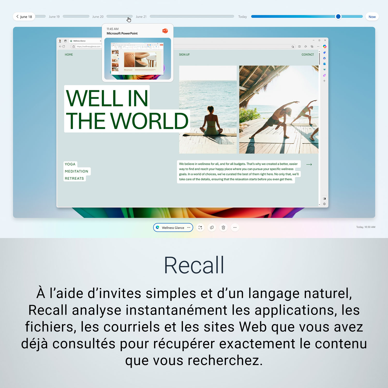 Portable 2-en-1 à écran tactile de 14 po Copilot+ PC Plus de Dell - Bleu glacier