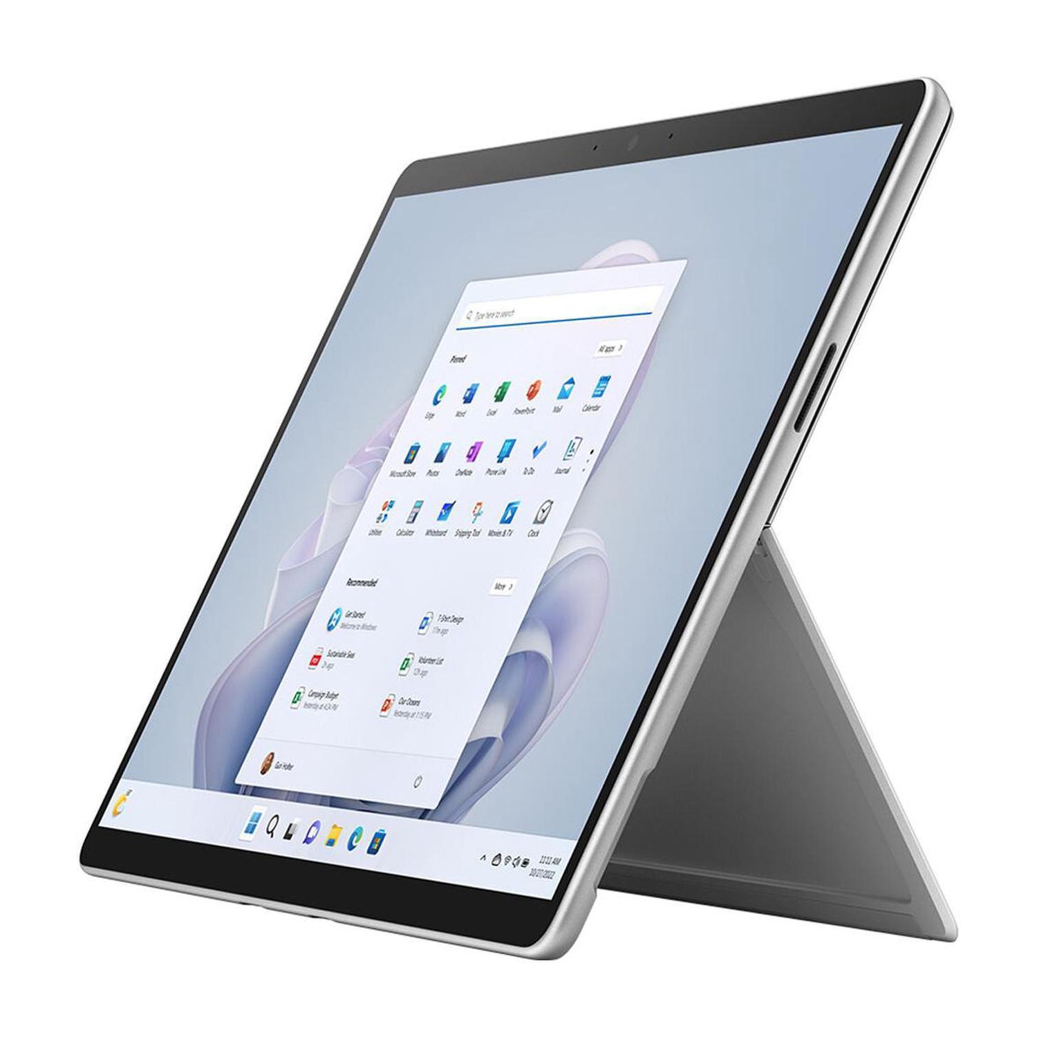 Microsoft Surface Pro 9 13" Core i5 1235U 8GB 128GB Windows 11 Home Platinum Refurbished Excellent