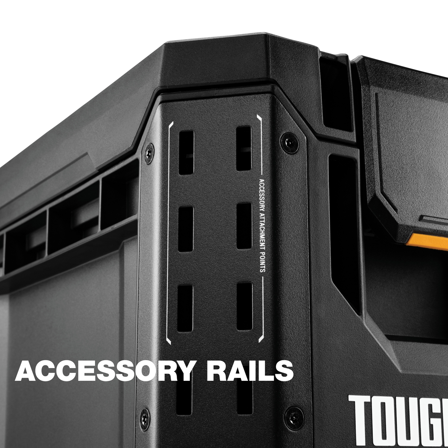 Coffre à outils compact verrouillable StackTech de ToughBuilt avec plateau amovible