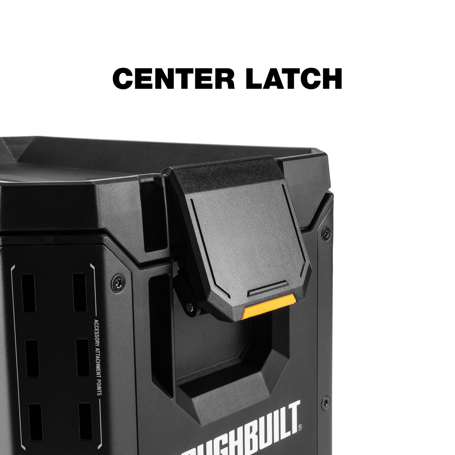 Coffre à outils compact verrouillable StackTech de ToughBuilt avec plateau amovible