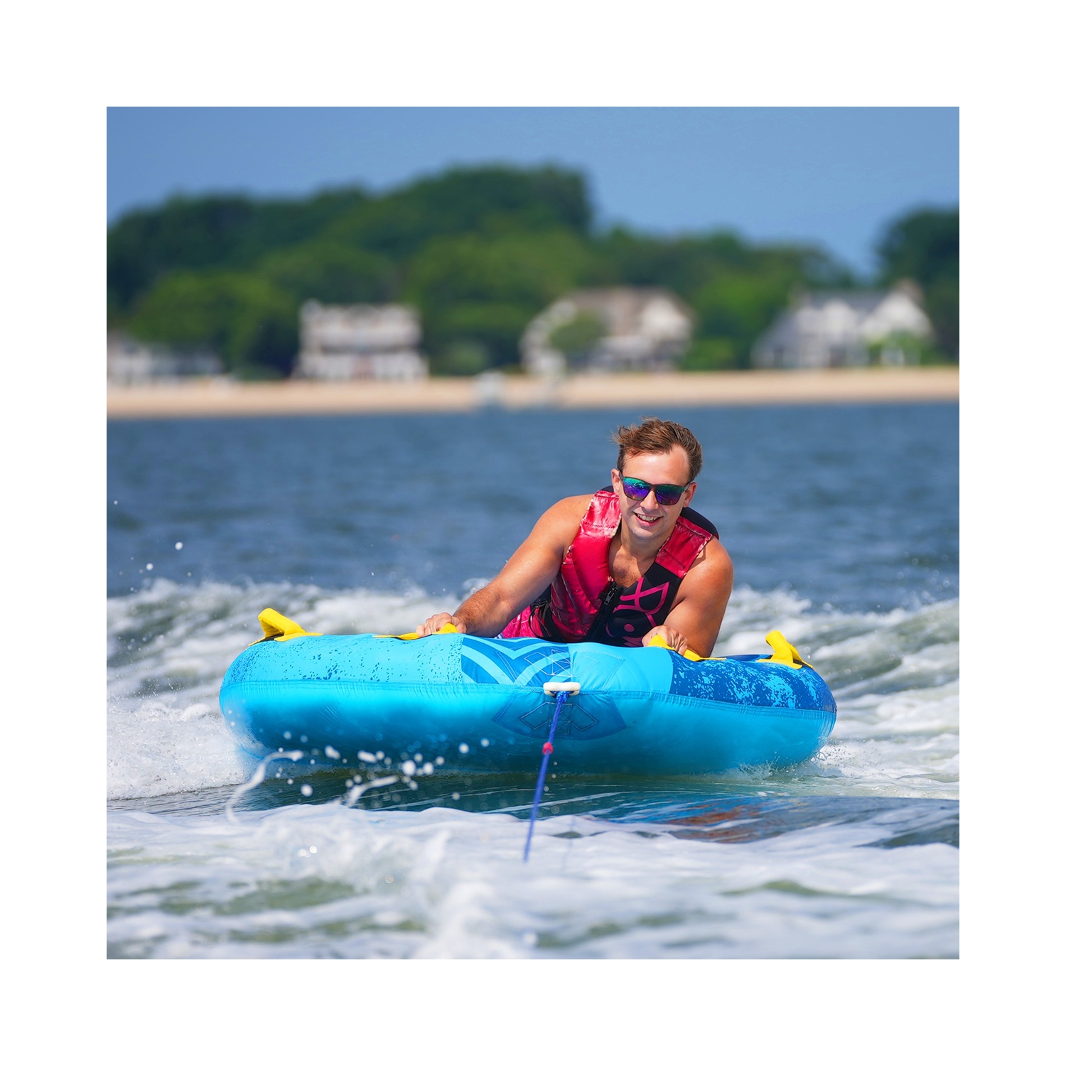 Inflatable Surge Performance 2-Person Water Towable - 56" - Blue