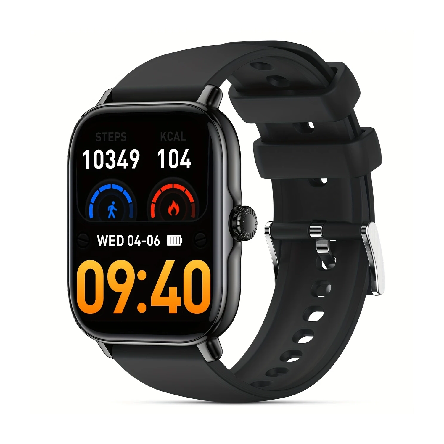 Montre intelligente à écran tactile de 1,91&nbsp;po avec moniteur d'activité, support de lampe arrière de vélo et capteur de pédale de vélo électrique