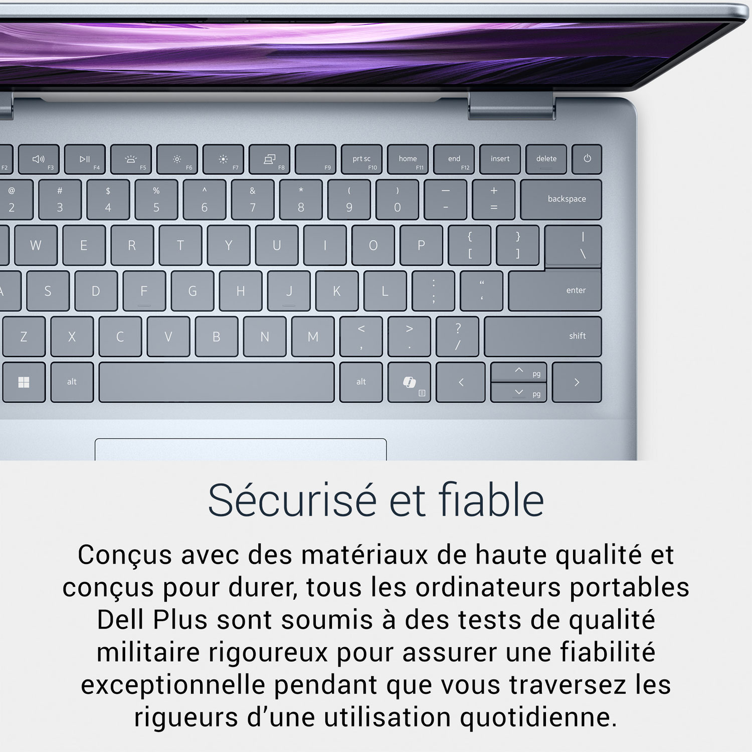 Dell Plus 14" Copilot+ PC Laptop - Ice Blue