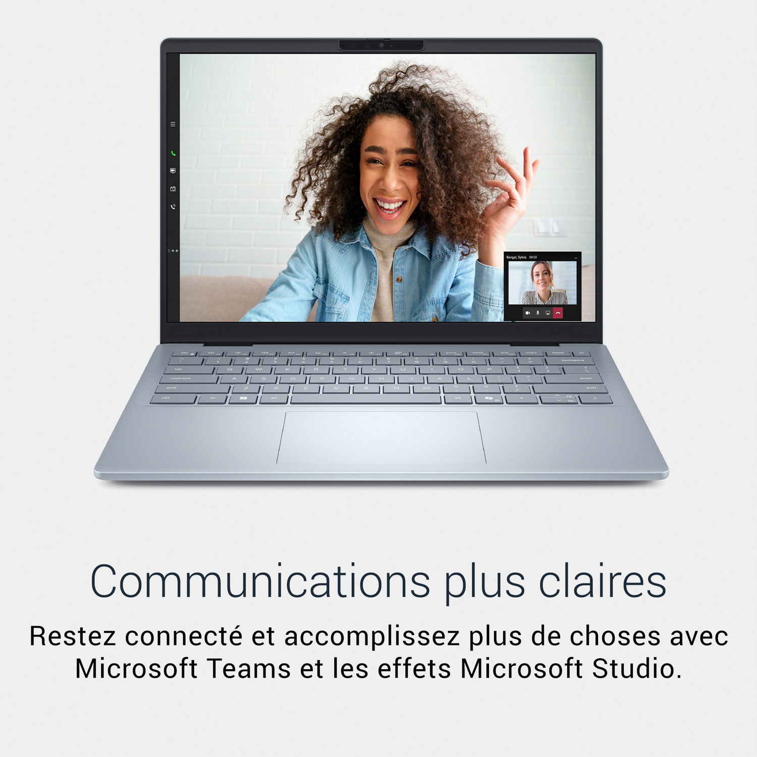 Portable Copilot+ PC Plus de 14 po de Dell - Bleu glacier