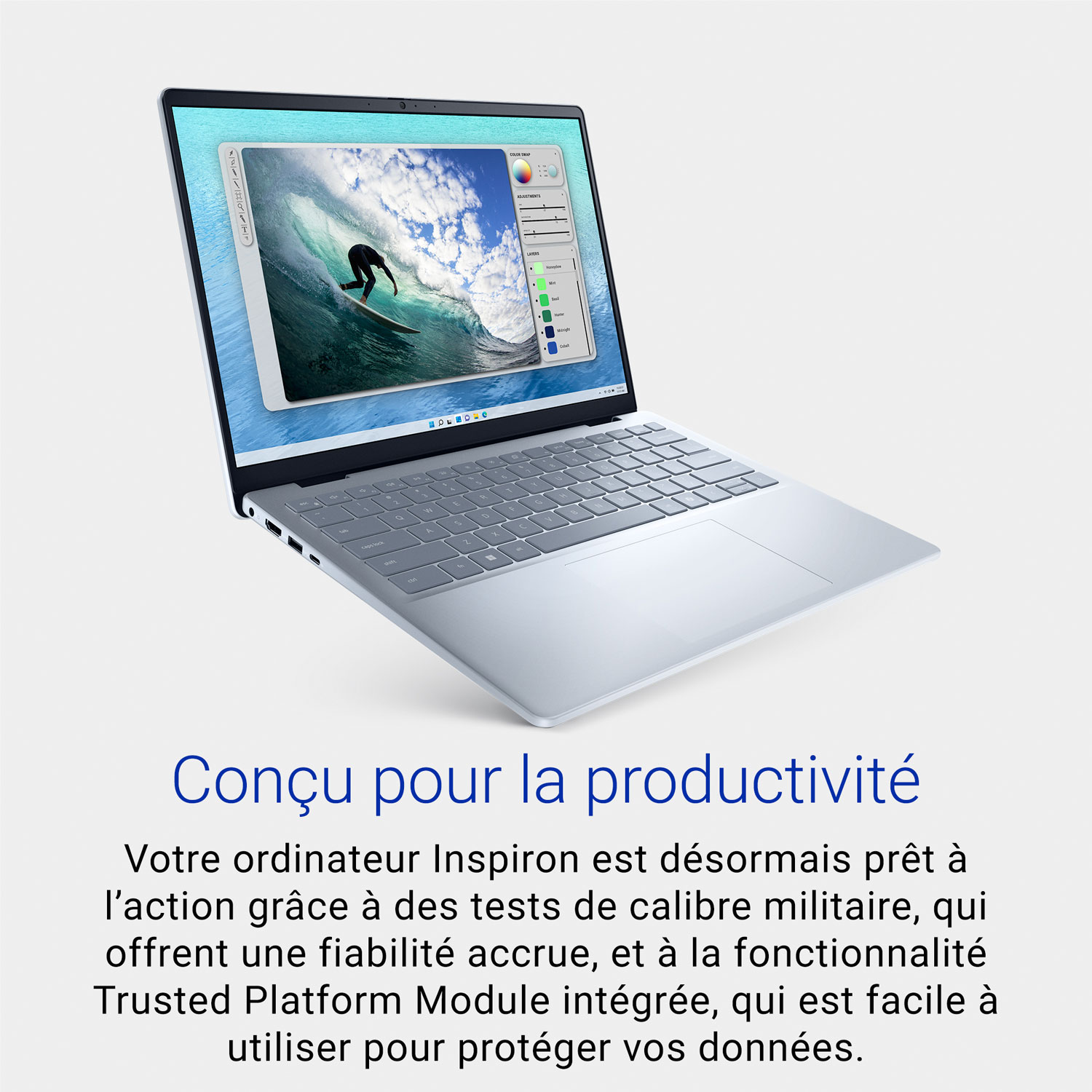 Dell Inspiron 14" Laptop - Ice Blue