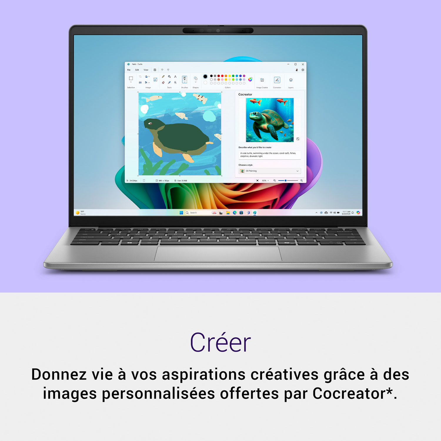 Dell Inspiron 14" Copilot+ PC Laptop - Titan Grey