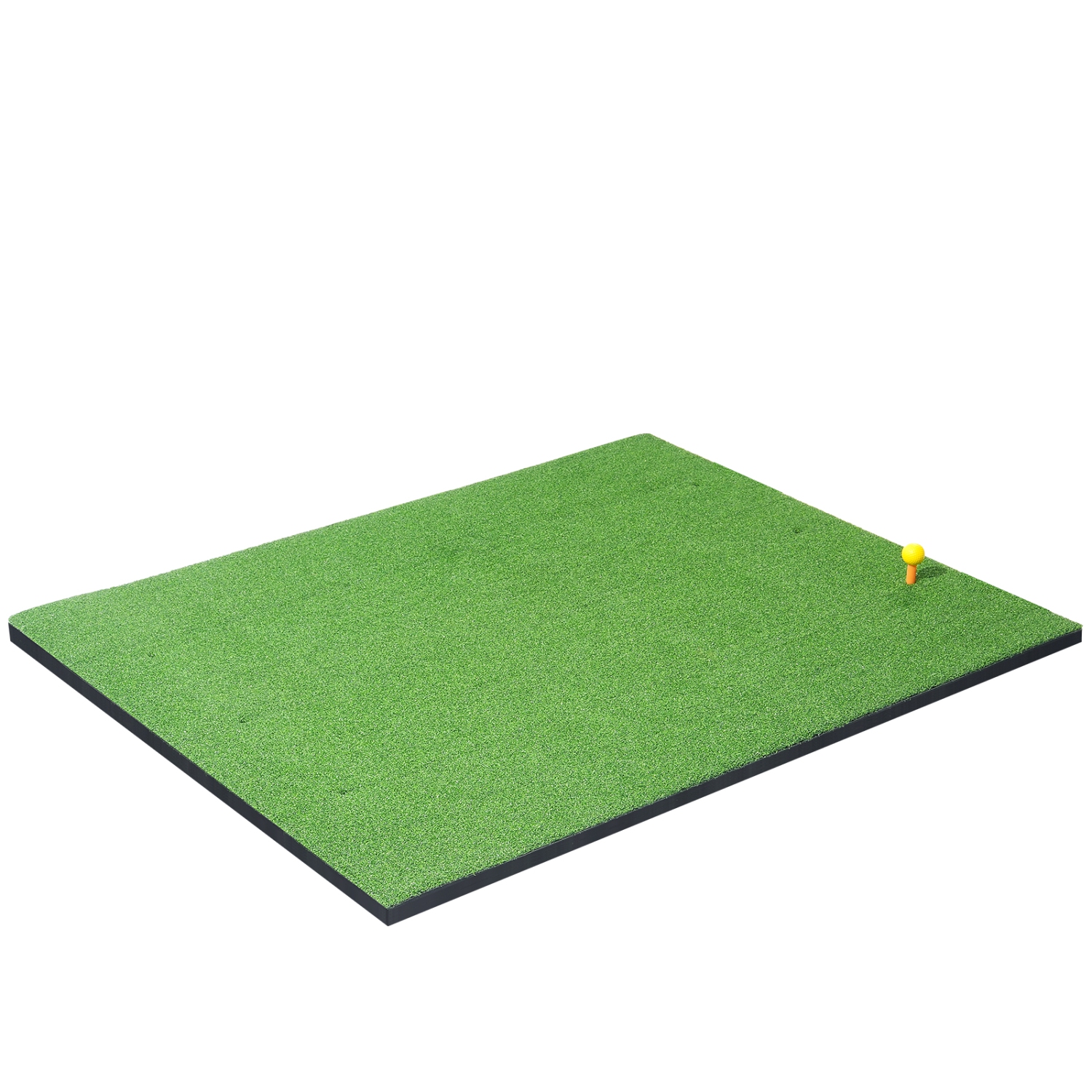 VEVOR 5x4ft Golf Hitting Mat, Artificial Turf Golf Hitting Mat, Golf Hitting Training Aids with 10 Golf Balls, 9 Golf Tees, Golf Practice Hitting Mat