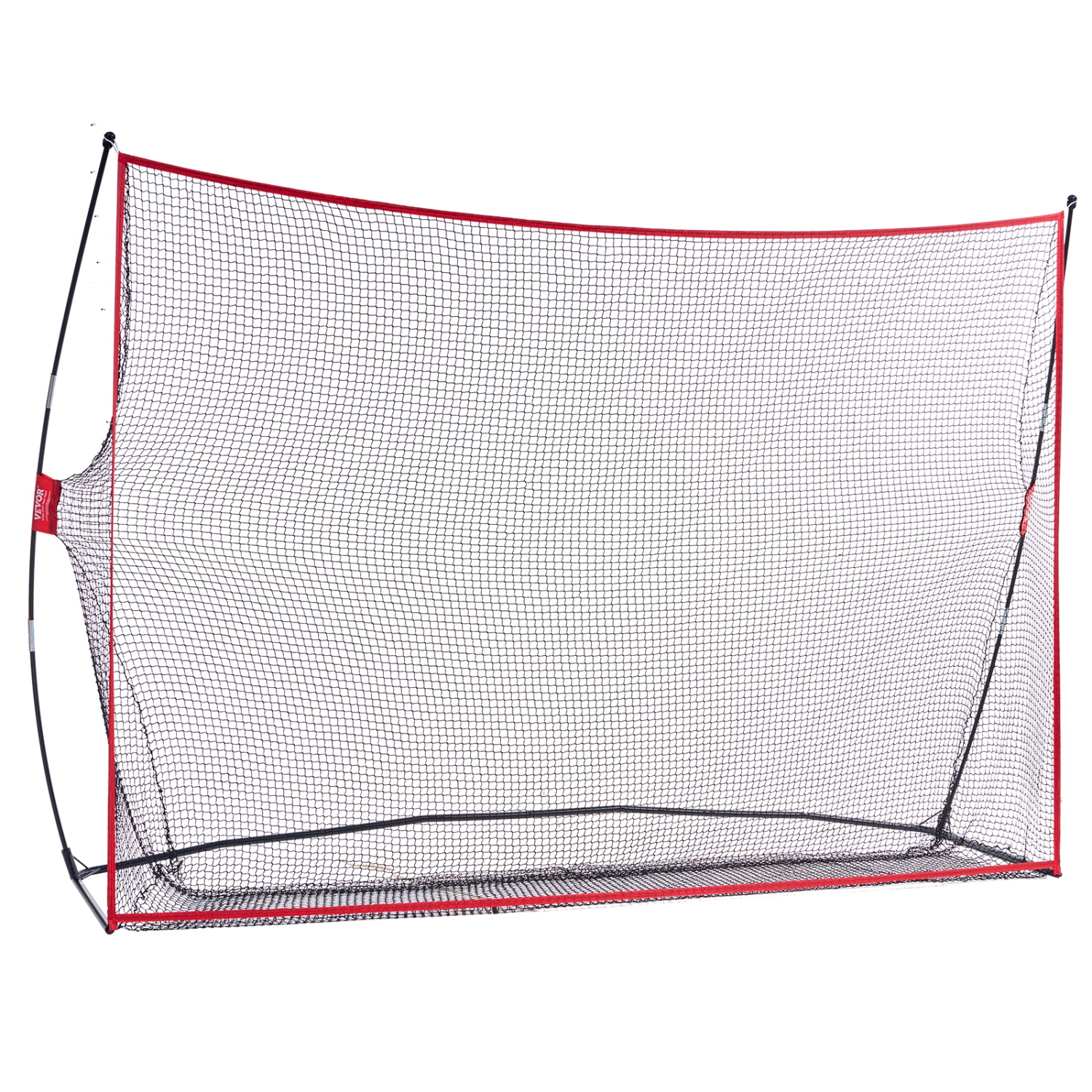 VEVOR 10.8x7ft Golf Practice Hitting Net, Personal Driving Range for Indoor Outdoor Use,Portable Home Golf Aid Net with Solid Fiberglass Frame and
