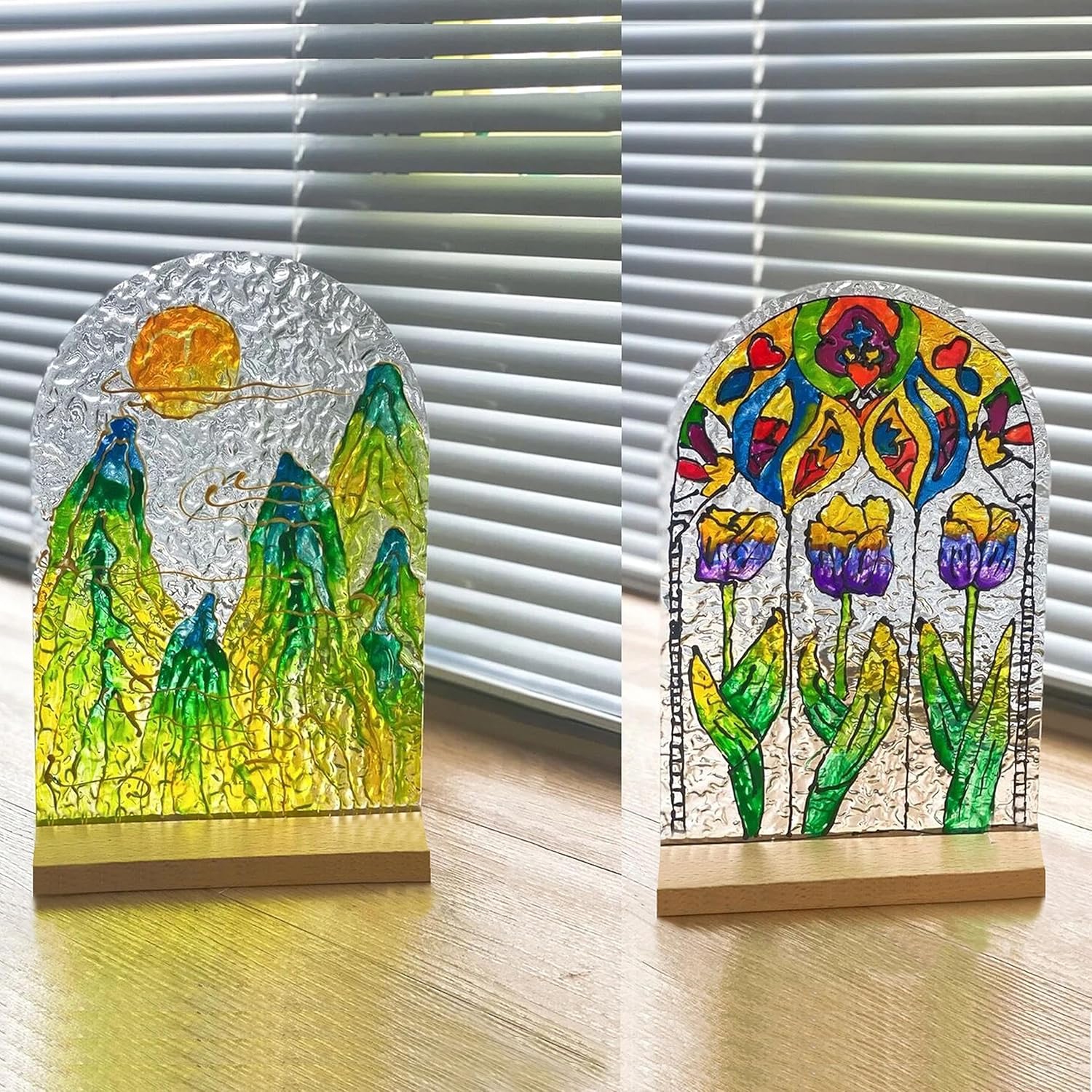 DIY Paint Your Own Night Light - Arts and Craft Kits for Kids Ages 6, 7, 8, 9, 10, 11, 12+ Teen Adult(Colors)