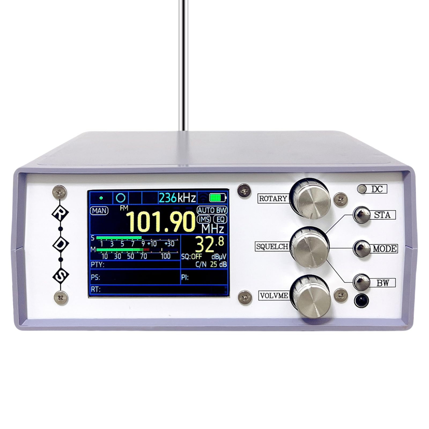 TEF6686 FM SW/MW/LW Full Band Radio DSP Radio Receiver RDS + Battery Speaker Charger Antenna FM AM Radio