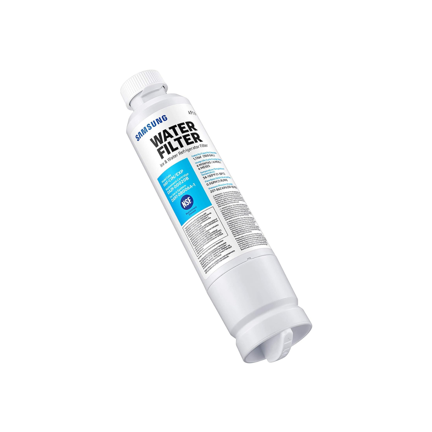 2 Pack Samsung DA29-00020B HAF-CIN/EXP Refrigerator Water Filter