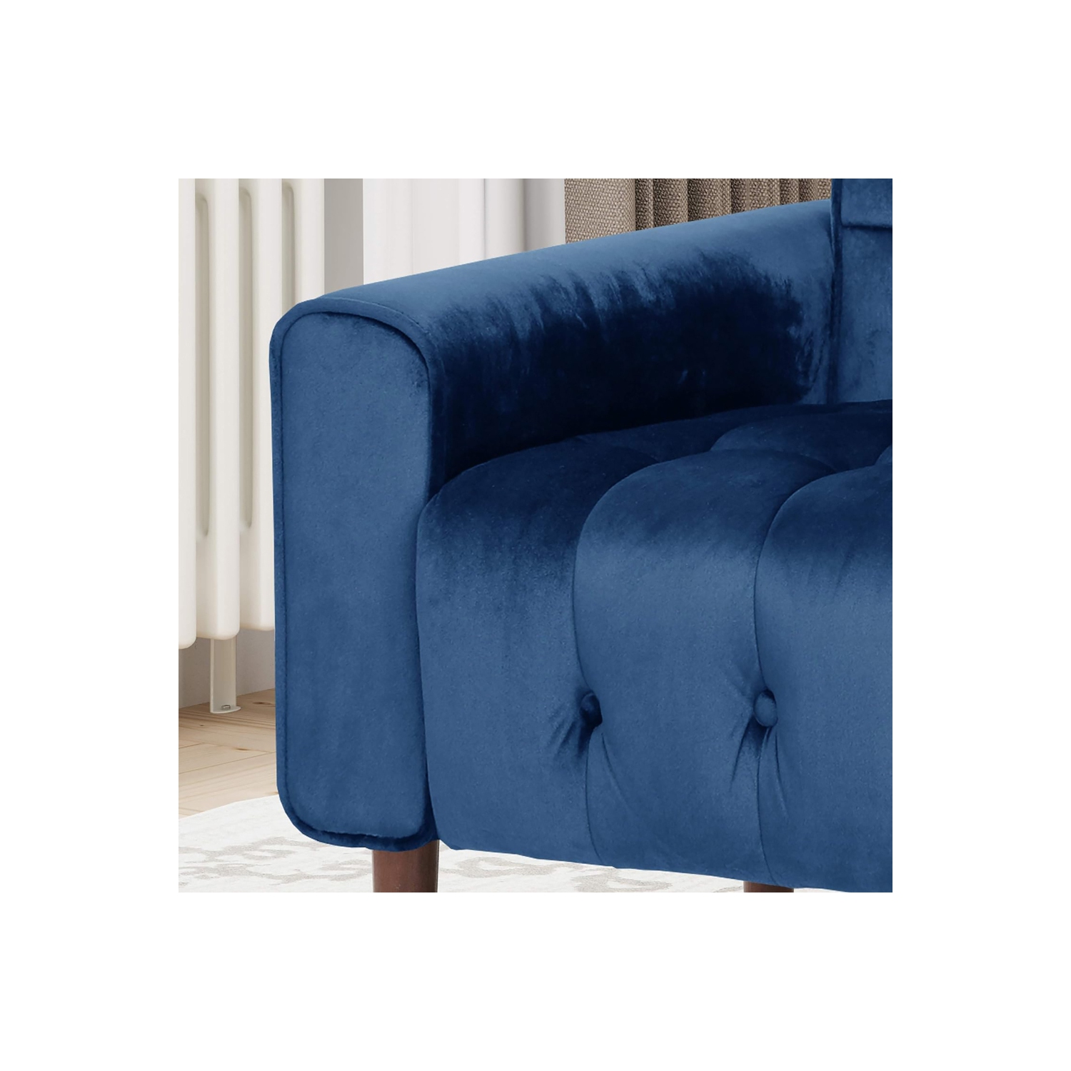 YOULIGHTS Comfy Armchair with Tufted Back , Modern for Living Room, Bedroom and Study