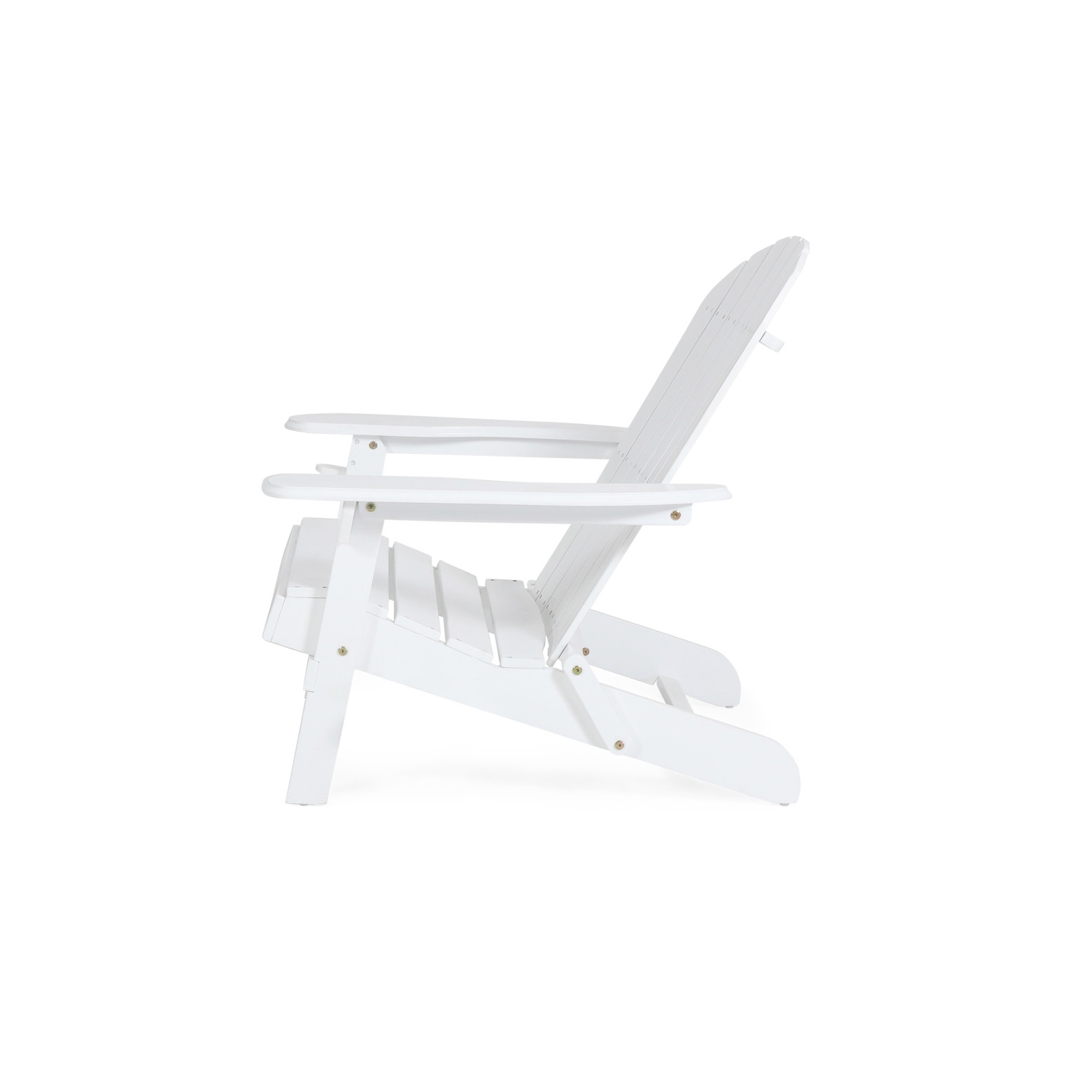 YOULIGHTS Folding ADIRONDACK CHAIR ,Acacia Wood Patio Chair with traditional slatted seating, Outdoor Chair Wood Texture, Lawn Chair for Porch,