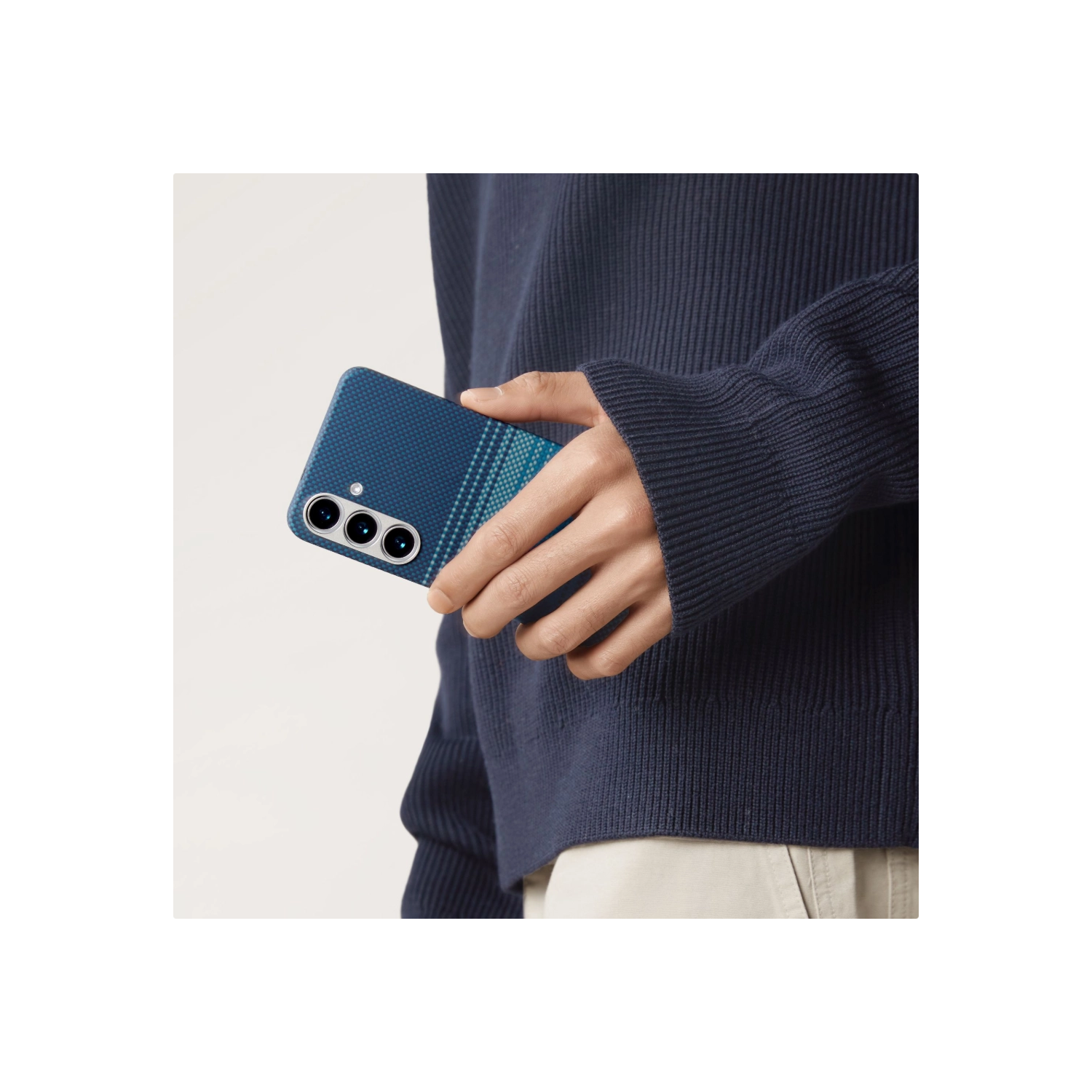 Pitaka Woven Case for Samsung Galaxy S25 - Moonrise