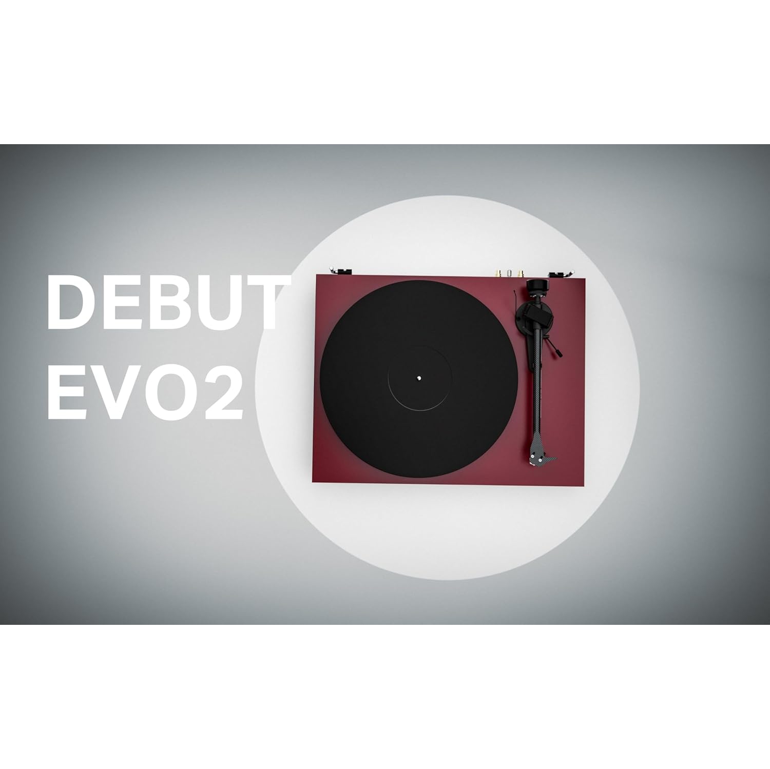 Open Box: Pro-ject Debut EVO 2 Turntable with Carbon Fibre Arm